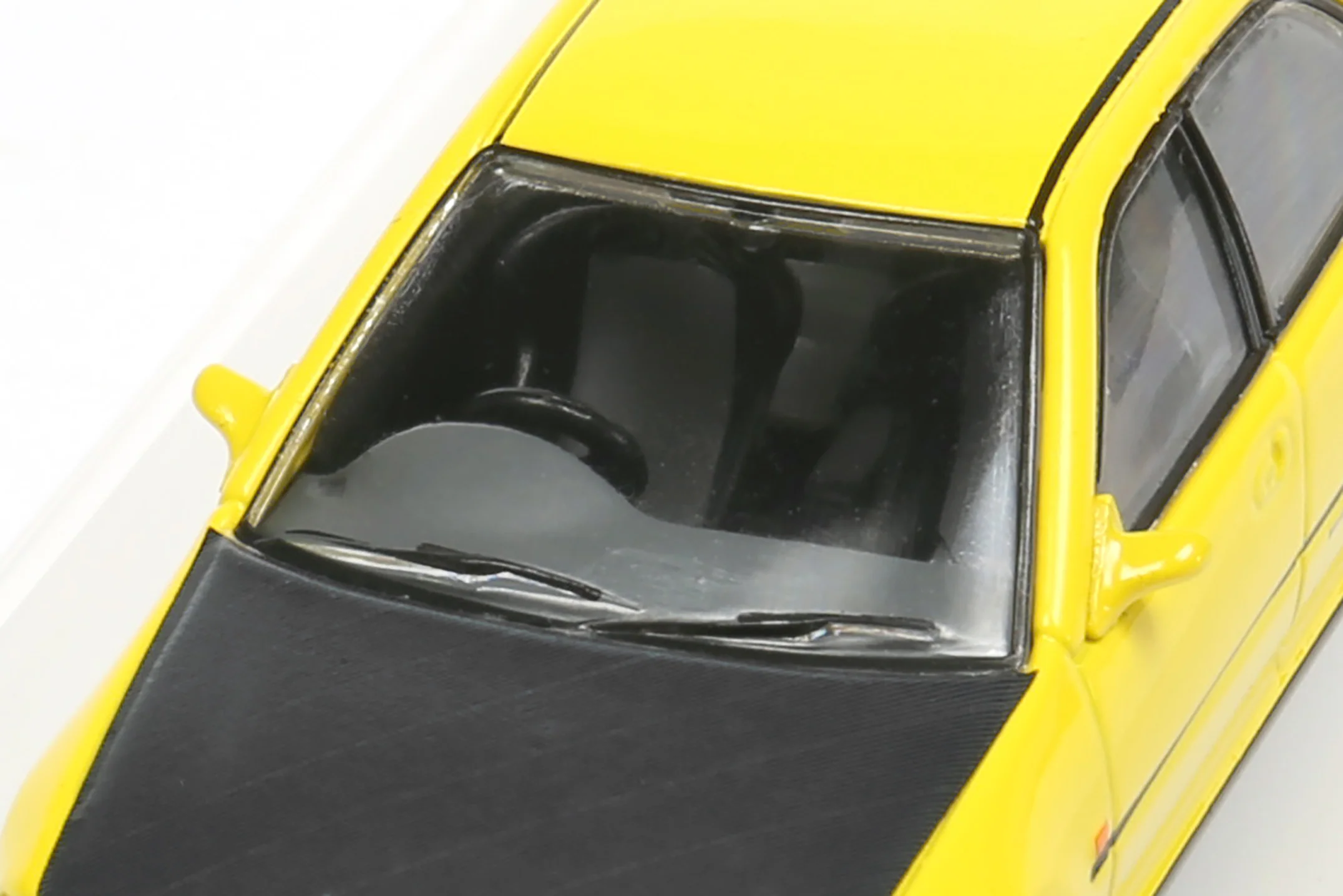 INNO64 HONDA CIVIC FERIO EG9 YELLOW with Customizable Stickers and 1 set of wheel - HONG KONG SPECIAL EDITION - Image 11