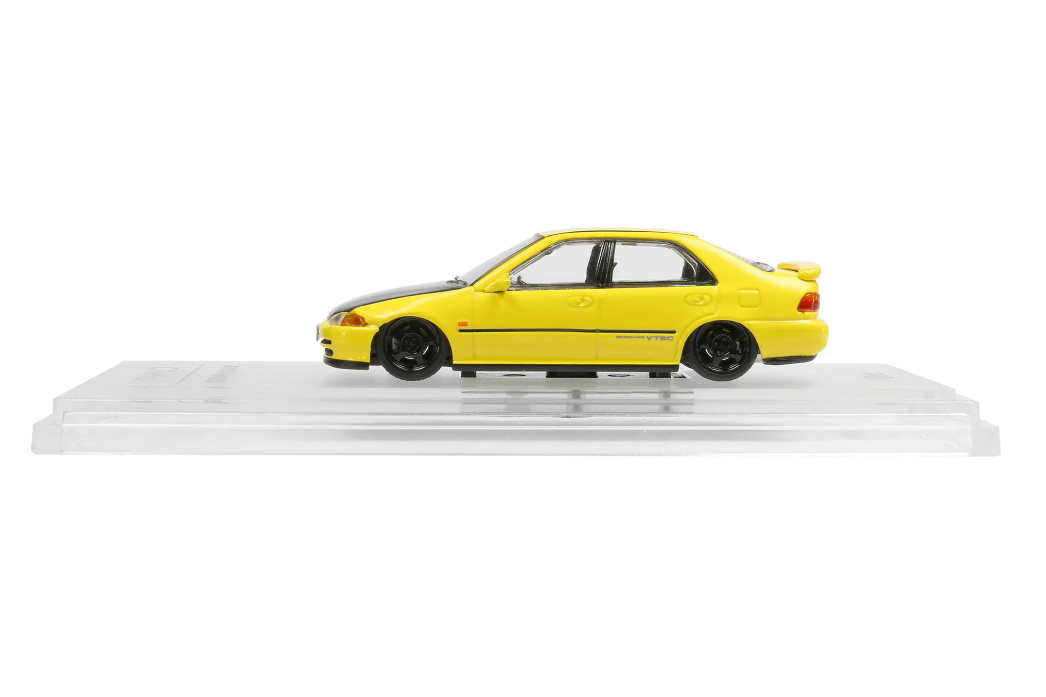 INNO64 HONDA CIVIC FERIO EG9 YELLOW with Customizable Stickers and 1 set of wheel - HONG KONG SPECIAL EDITION - Image 5
