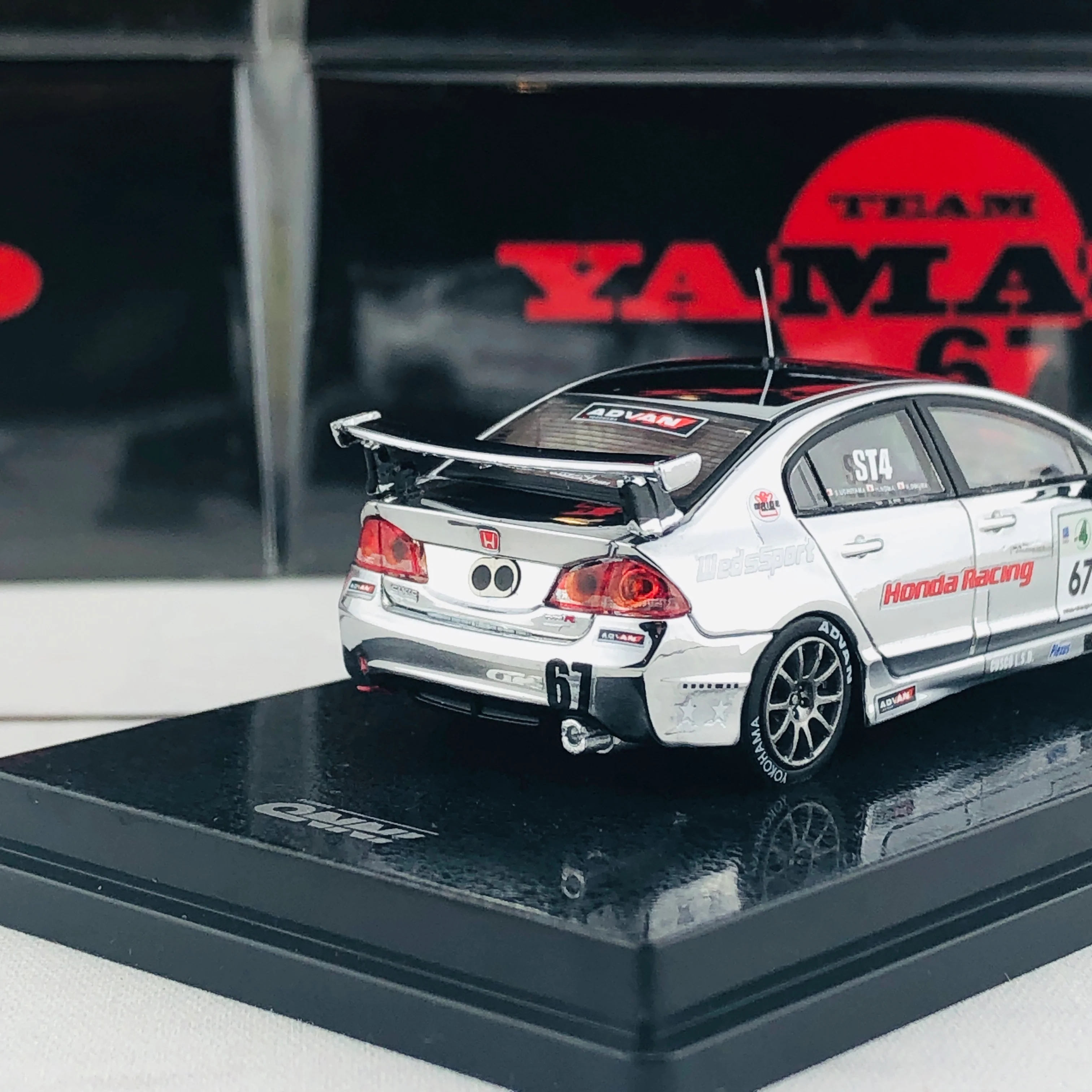 INNO64 HONDA Civic Type-R FD2 Team Yamato - Super Taikyu 2009 IN64-FD2-YA67 - Image 7