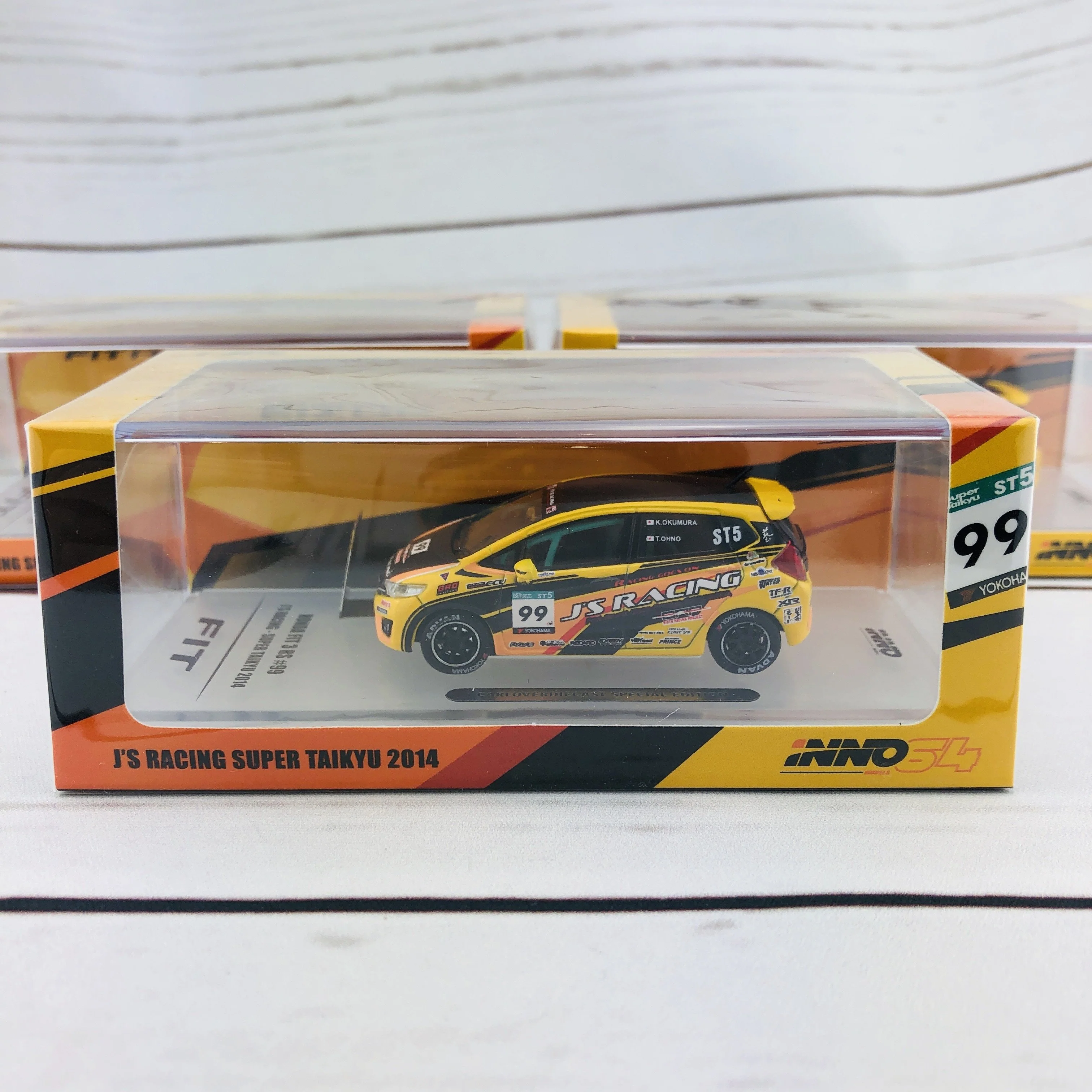 INNO64 HONDA FIT 3 RS #99 J'S Racing - Super Taikyu 2014 CARLOVERDIECAST Special Edition IN64-GK5-JS99 - Image 10