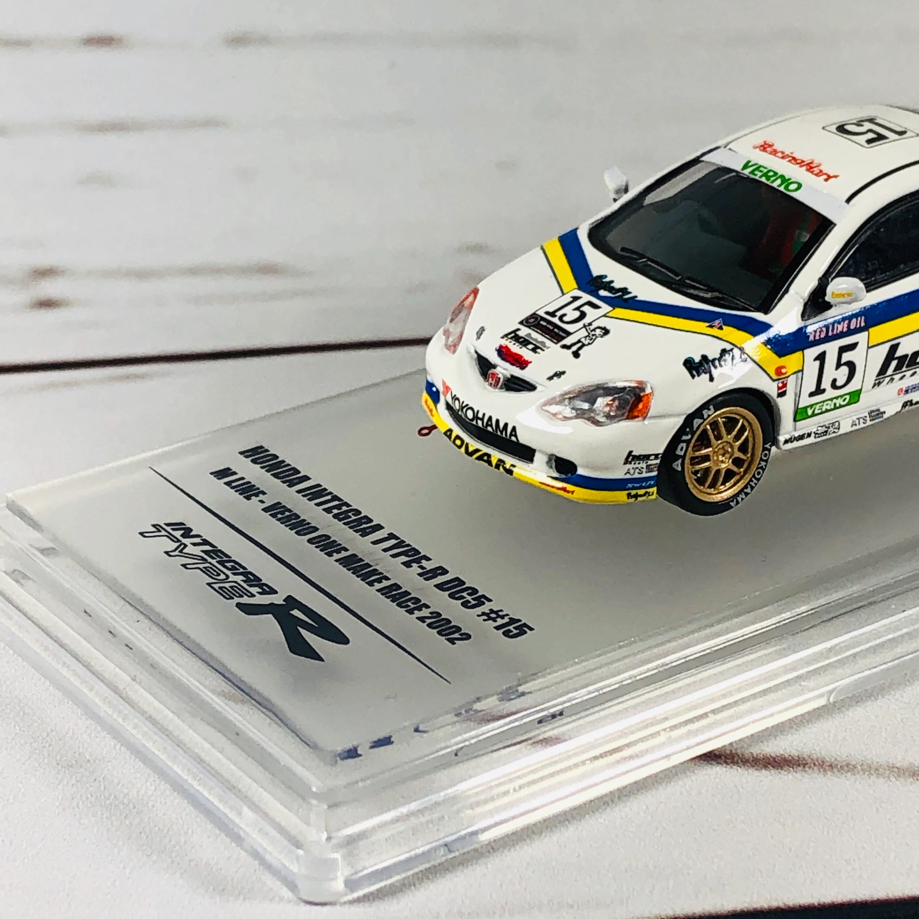 INNO64 HONDA INTEGRA Type-R DC5 #15 “M LINE” VERNO Japan One Make Race 2002 - Image 3