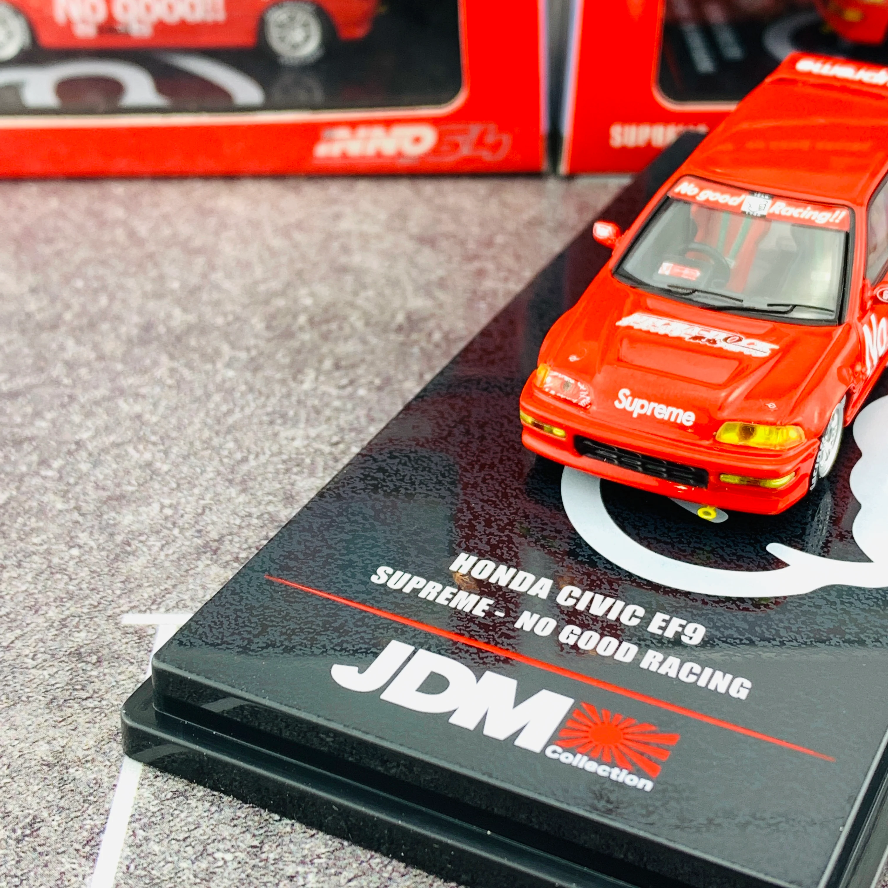 INNO64 JDM Collection HONDA CIVIC EF9 SUPREME - NO GOOD RACING IN64-EF9-JDM04 - Image 4