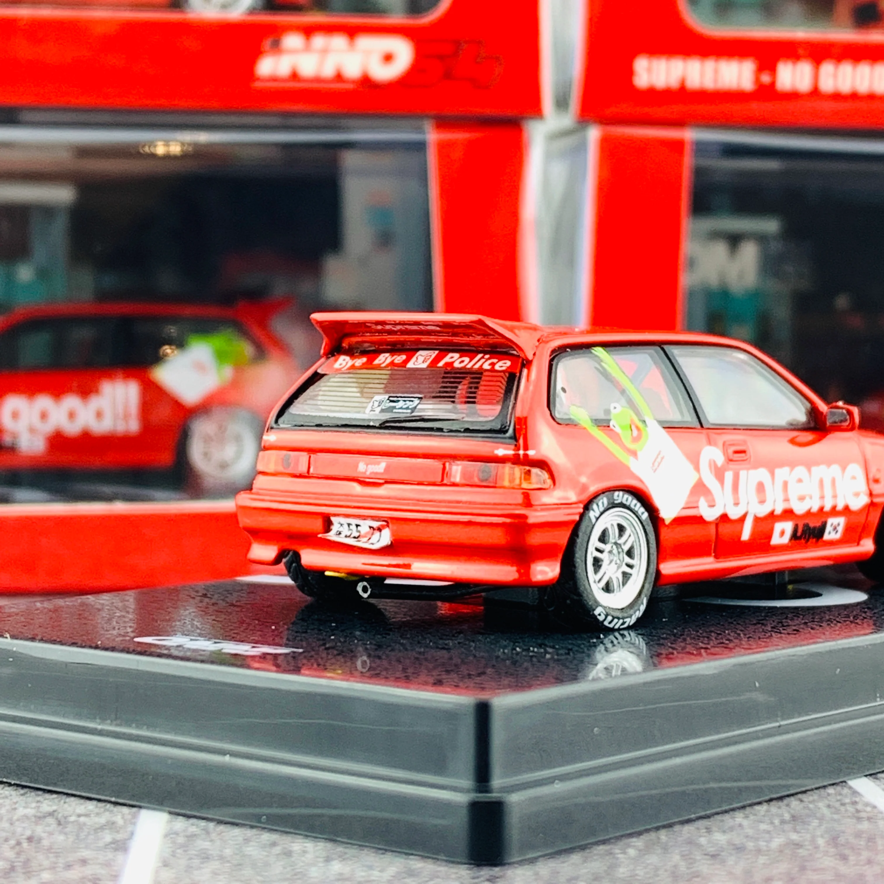 INNO64 JDM Collection HONDA CIVIC EF9 SUPREME - NO GOOD RACING IN64-EF9-JDM04 - Image 6