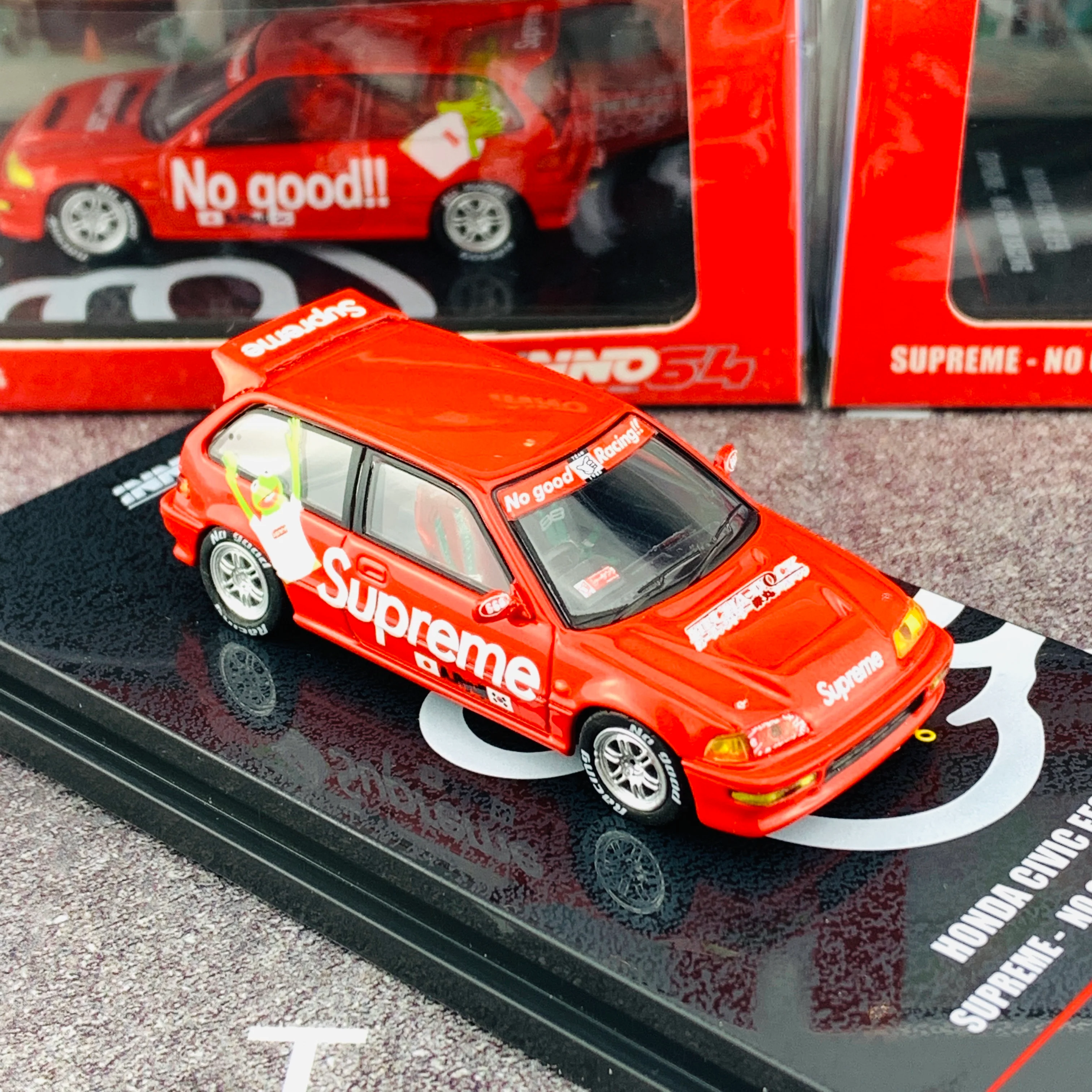 INNO64 JDM Collection HONDA CIVIC EF9 SUPREME - NO GOOD RACING IN64-EF9-JDM04 - Image 7