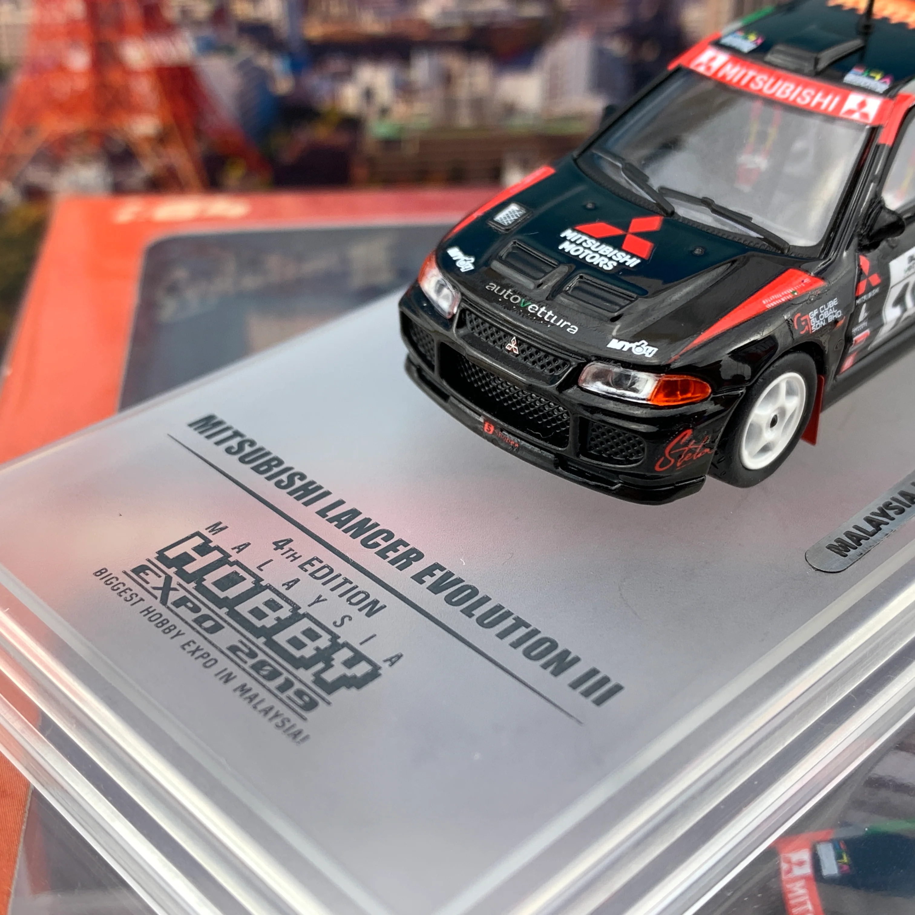 INNO64 Mitsubishi Lancer Evolution III Malaysia Hobby Expo 2019 Limited Edition IN64-EVO3-MHE19 - Image 3