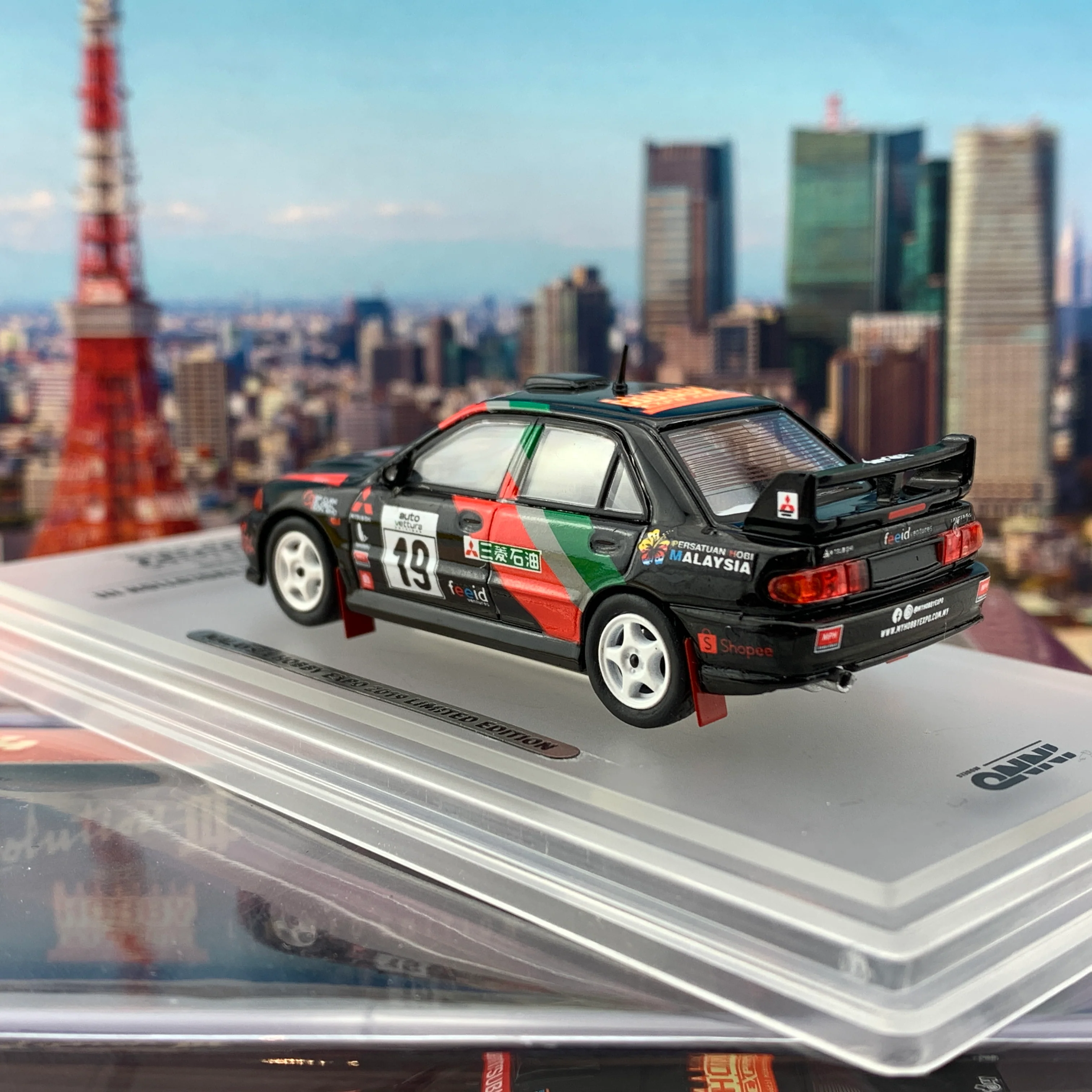 INNO64 Mitsubishi Lancer Evolution III Malaysia Hobby Expo 2019 Limited Edition IN64-EVO3-MHE19 - Image 5