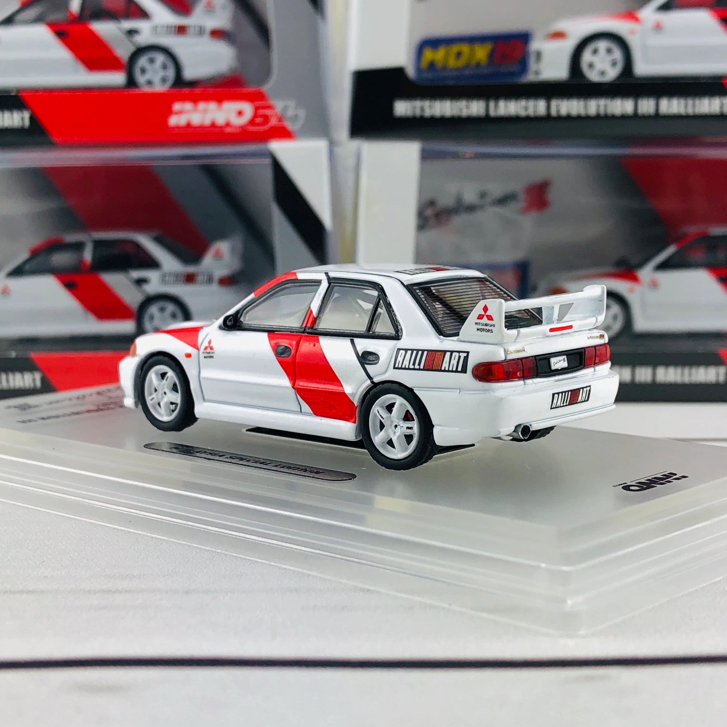 INNO64 Mitsubishi Lancer Evolution III Ralliart Malaysia Special Edition IN64-EVO3-RAMS - Image 5
