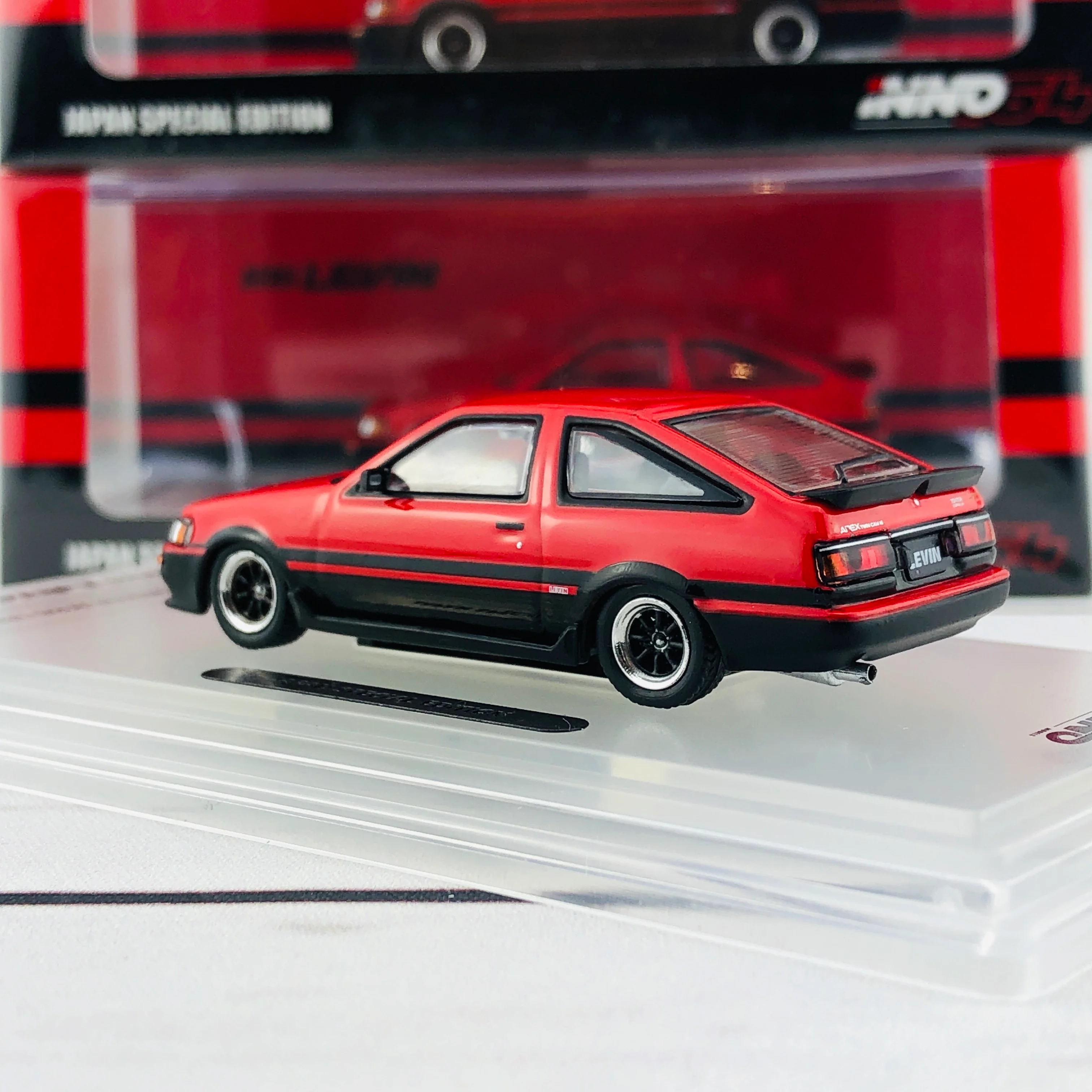 INNO64 TOYOTA COROLLA AE86 LEVIN Japan Special Edition IN64-AE86-REJS - Image 3
