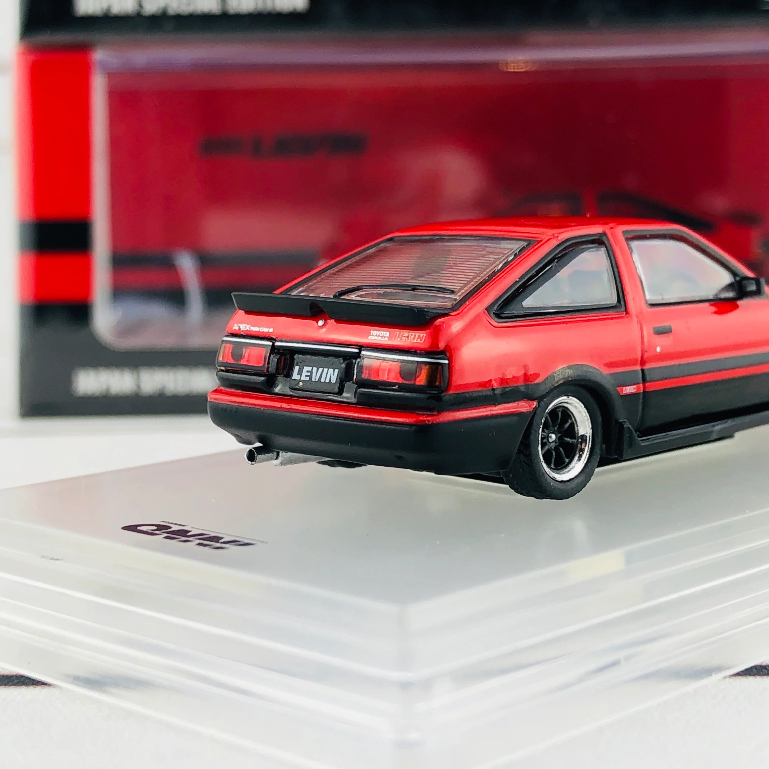 INNO64 TOYOTA COROLLA AE86 LEVIN Japan Special Edition IN64-AE86-REJS - Image 5