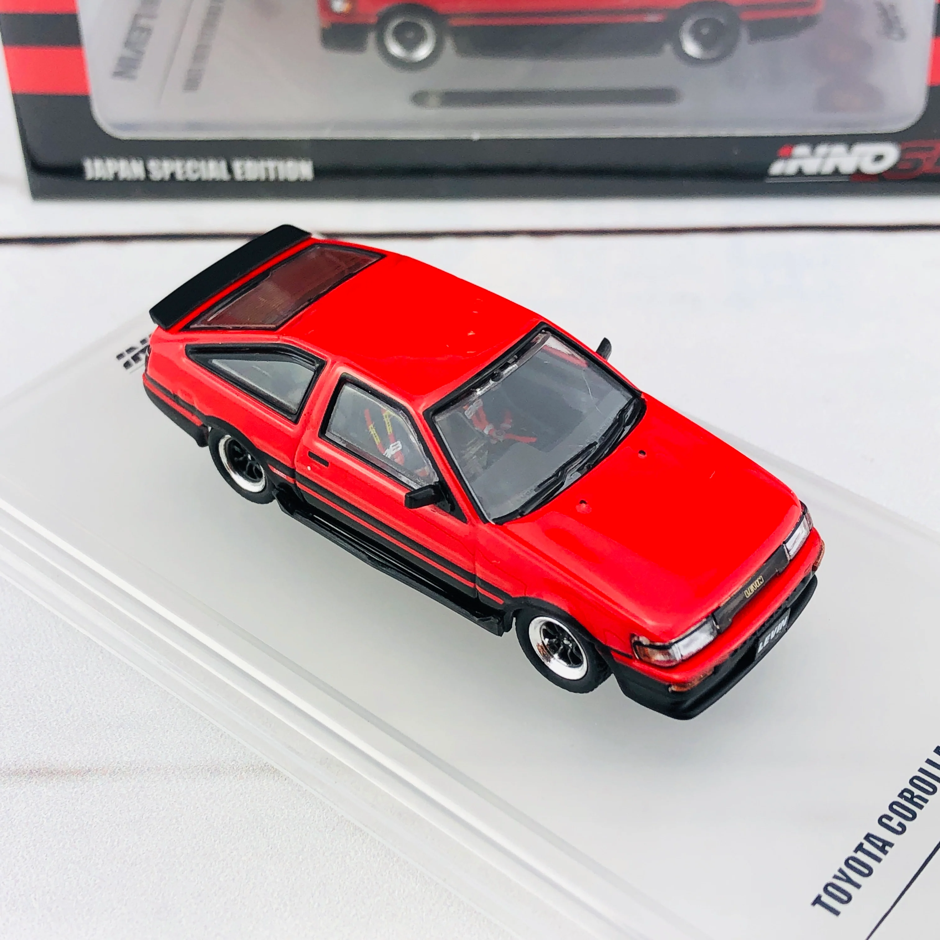 INNO64 TOYOTA COROLLA AE86 LEVIN Japan Special Edition IN64-AE86-REJS - Image 6