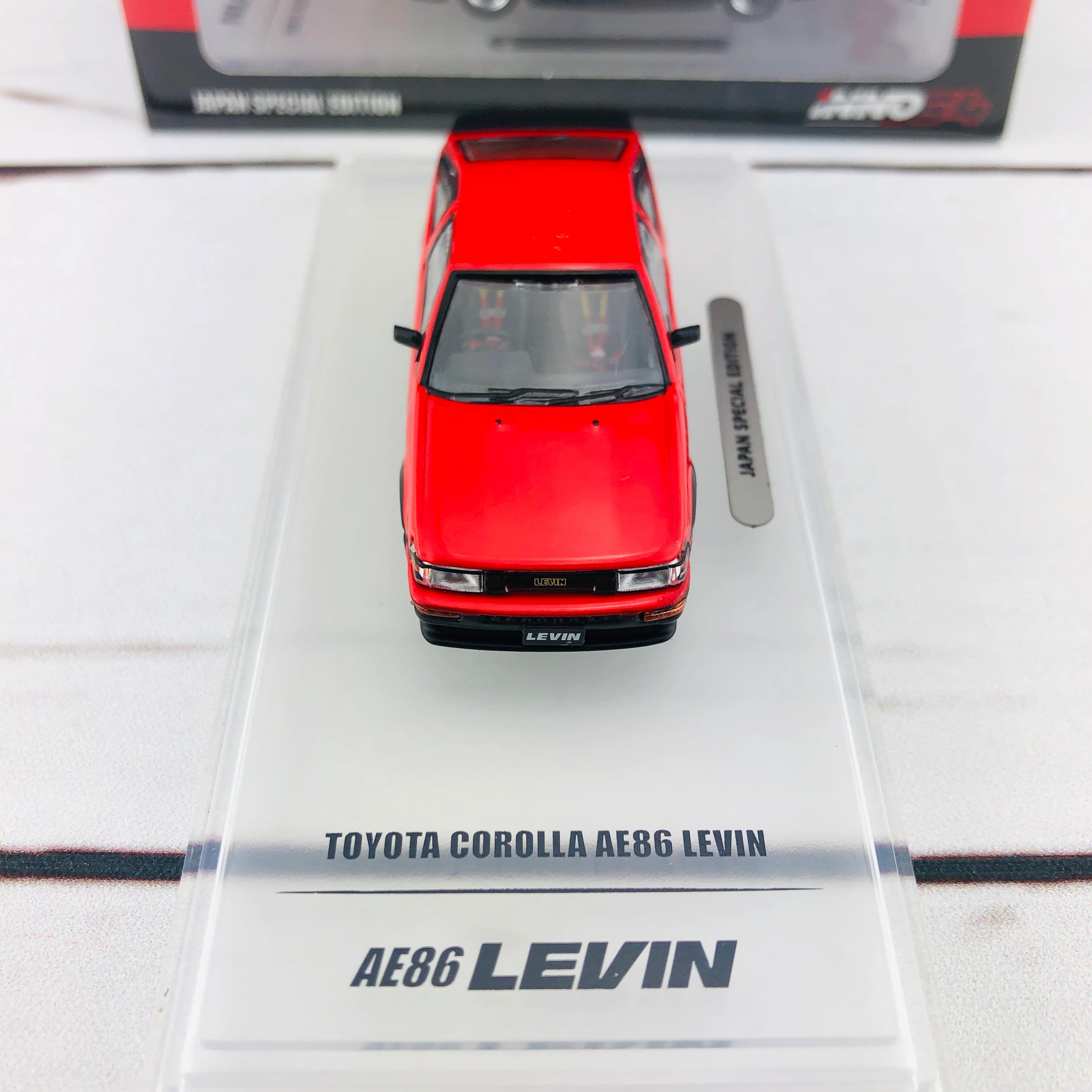 INNO64 TOYOTA COROLLA AE86 LEVIN Japan Special Edition IN64-AE86-REJS - Image 9