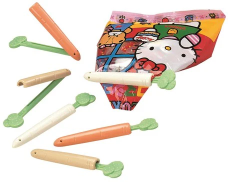 Iwata Ryo VEGGIES Bag Clip 3pk #9140 - Image 2