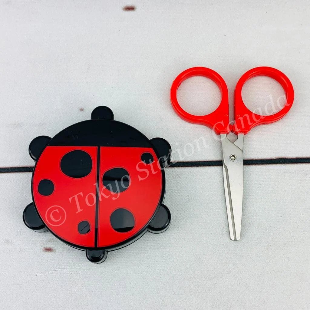 Kawaii Food Scissors with magnetic case - Ladybud CP-23 - Image 3