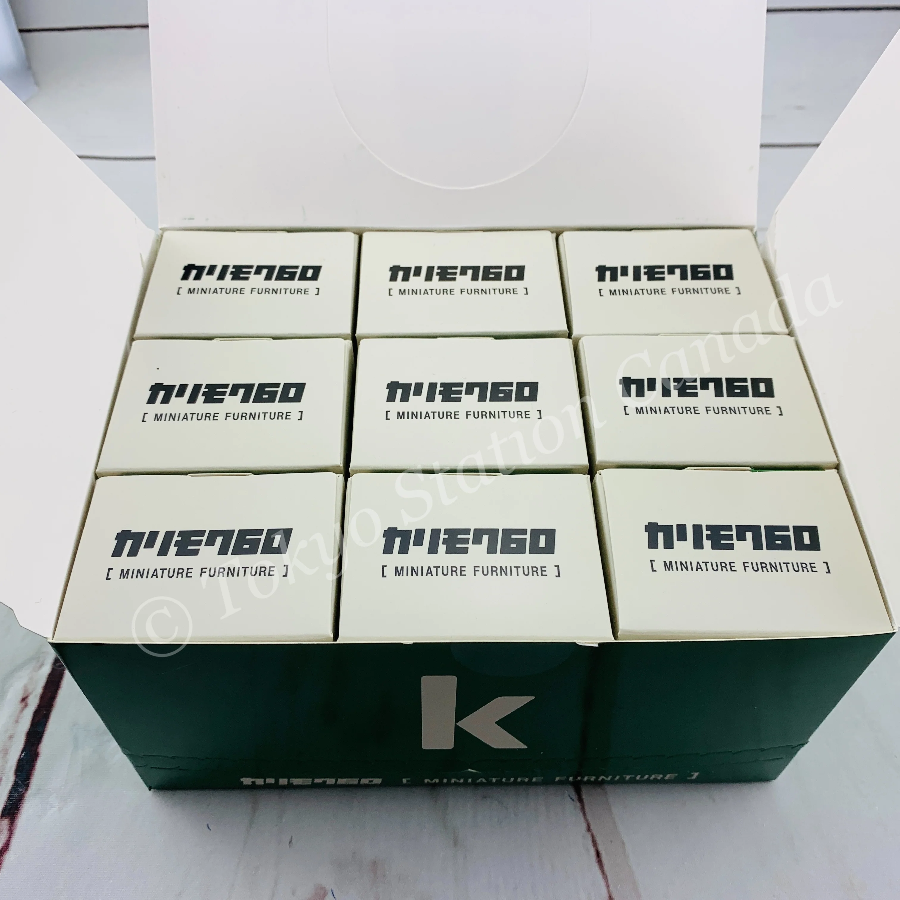 Kenelephant Miniature Furniture (Complete set of 8) 4589573455708 - Image 4