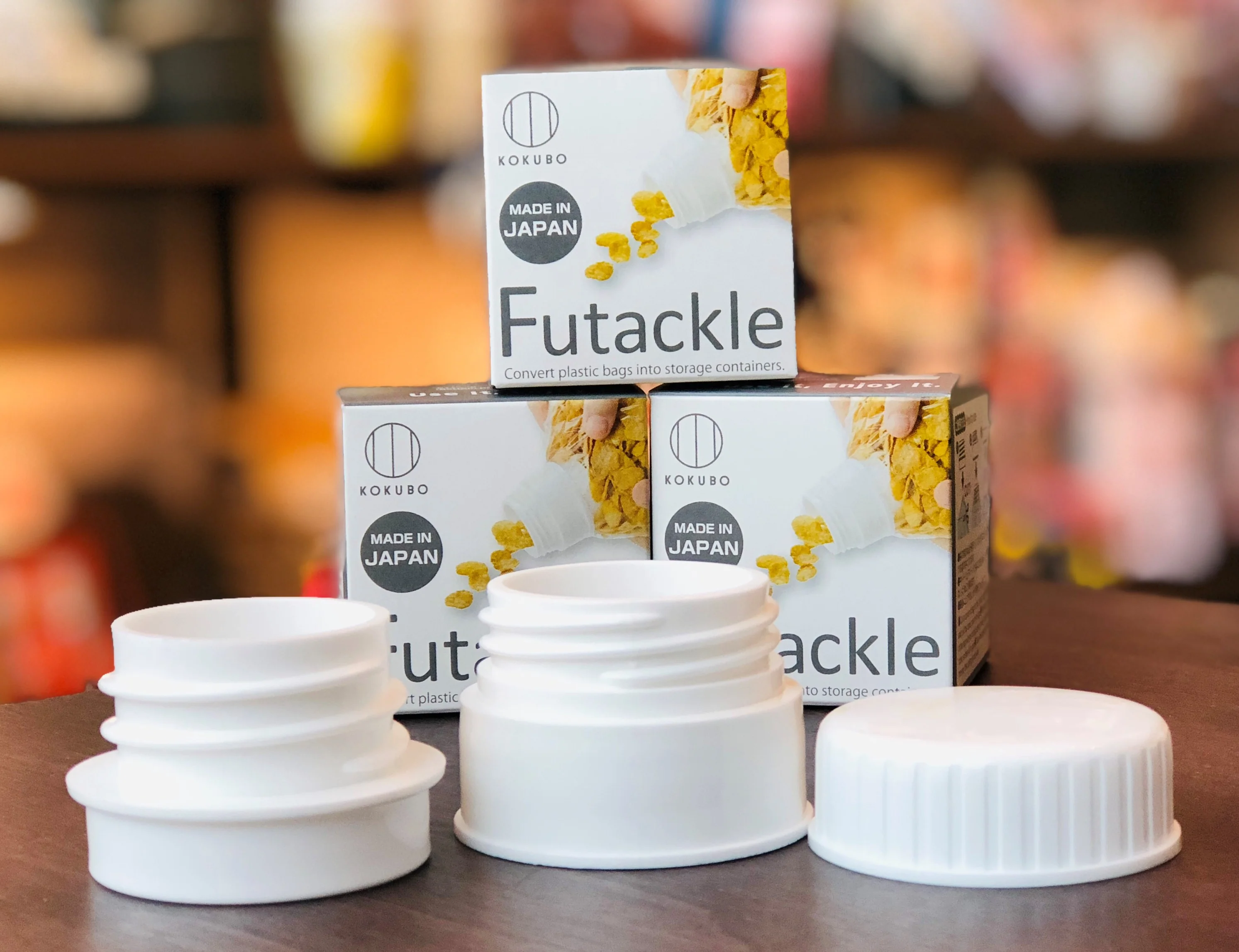 KOKUBO Futackle convert plastic bags into storage containers #5355 - Image 2
