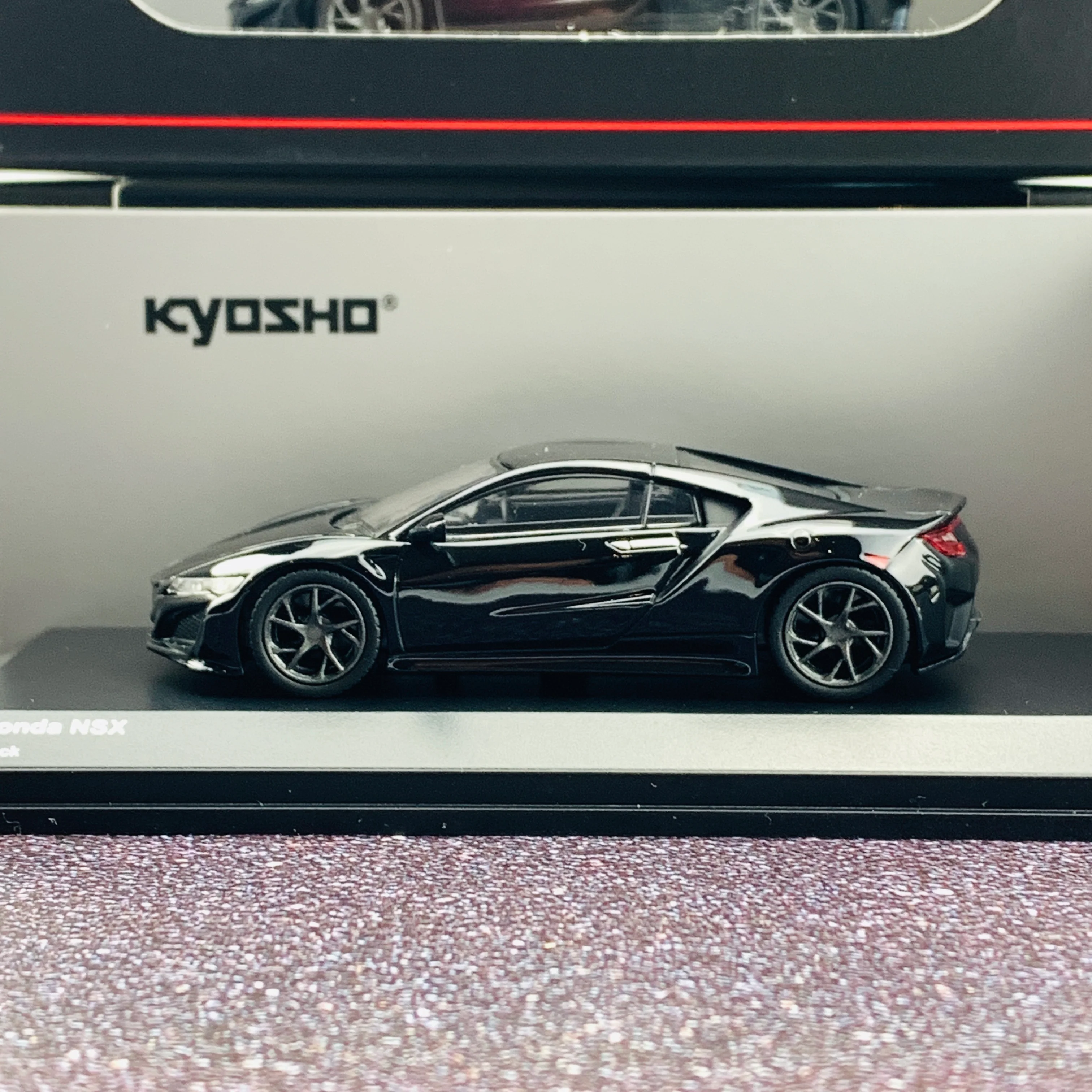 KYOSHO 1/64 Honda NSX Black KS07066A2 - Image 2