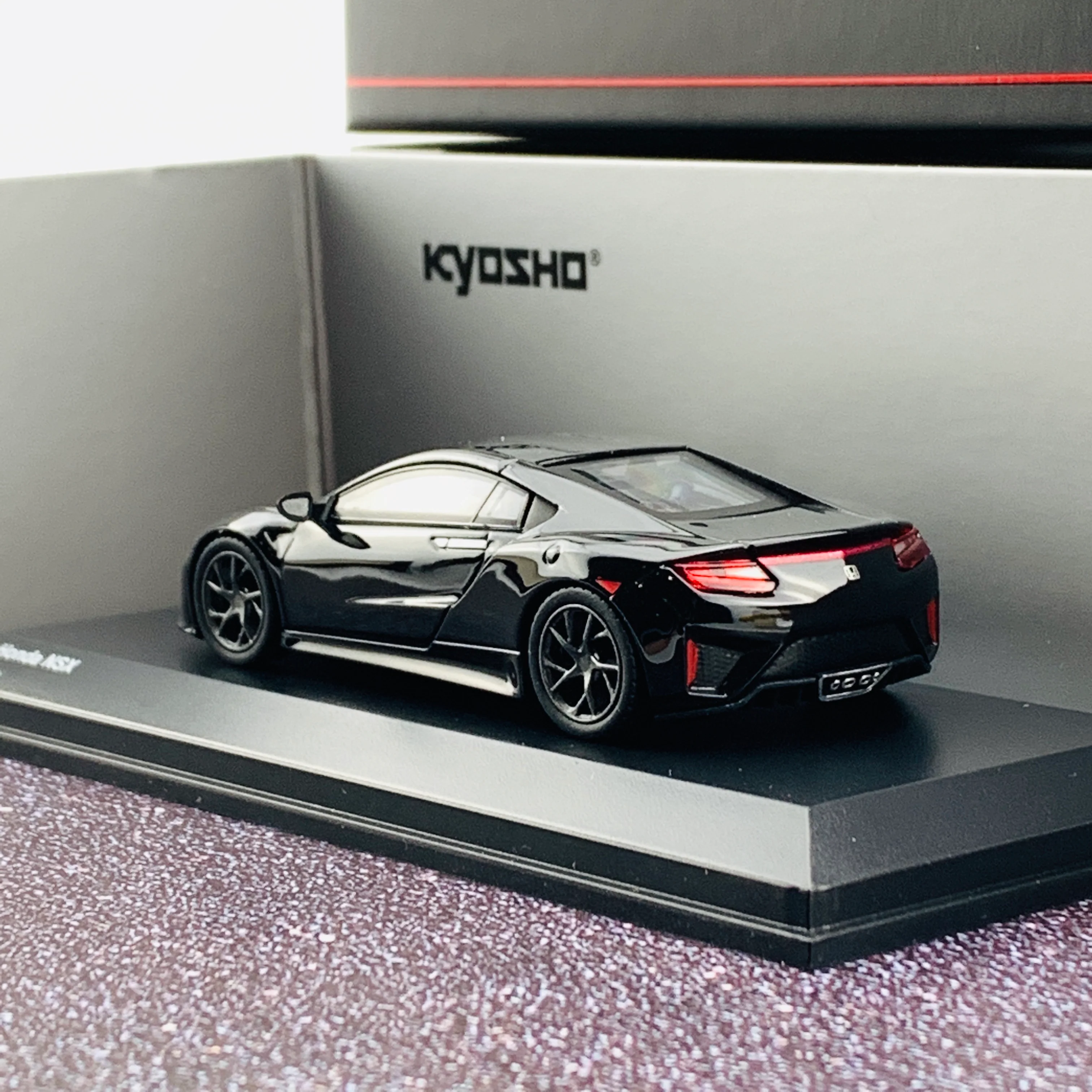 KYOSHO 1/64 Honda NSX Black KS07066A2 - Image 3