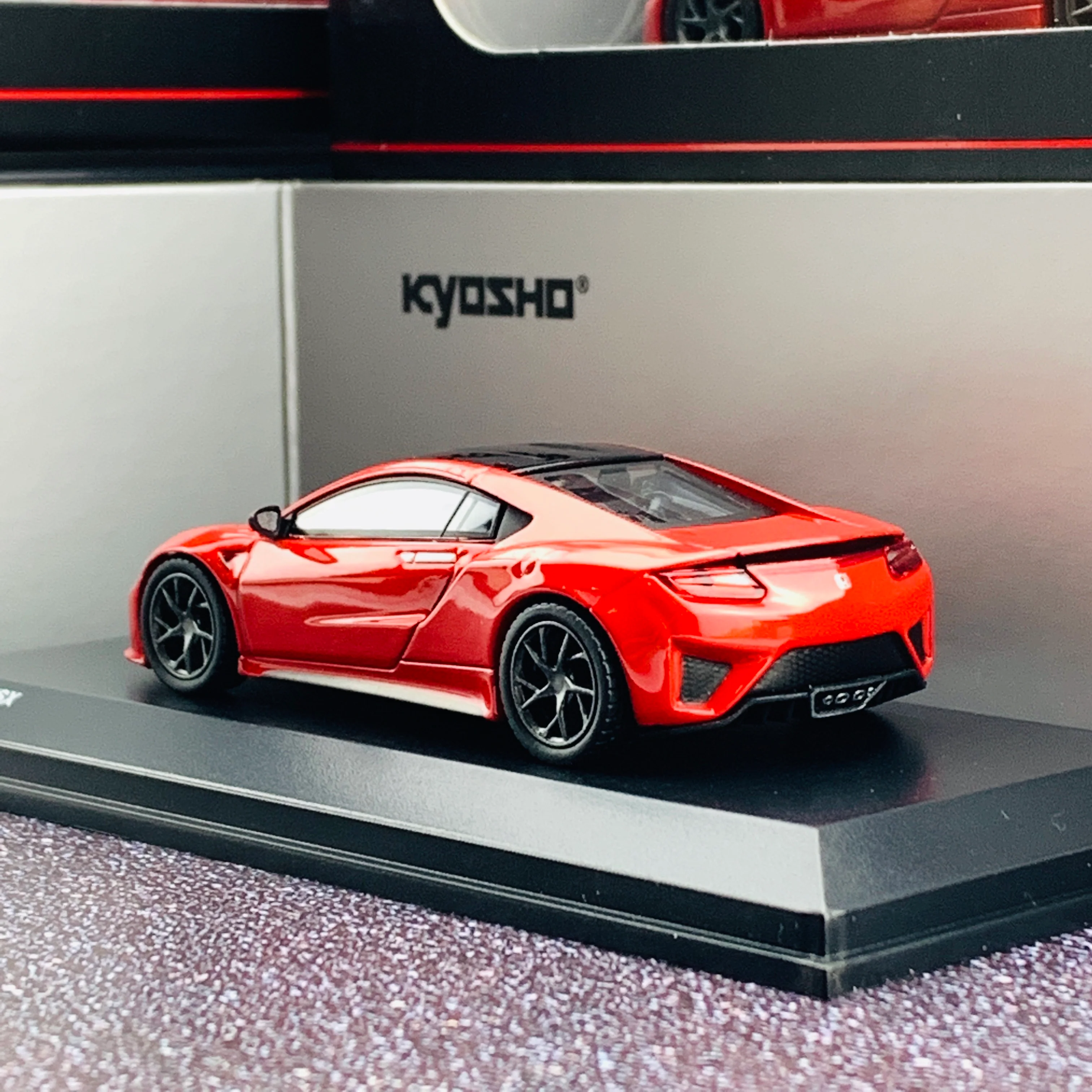 KYOSHO 1/64 Honda NSX Red KS07066A1 - Image 3
