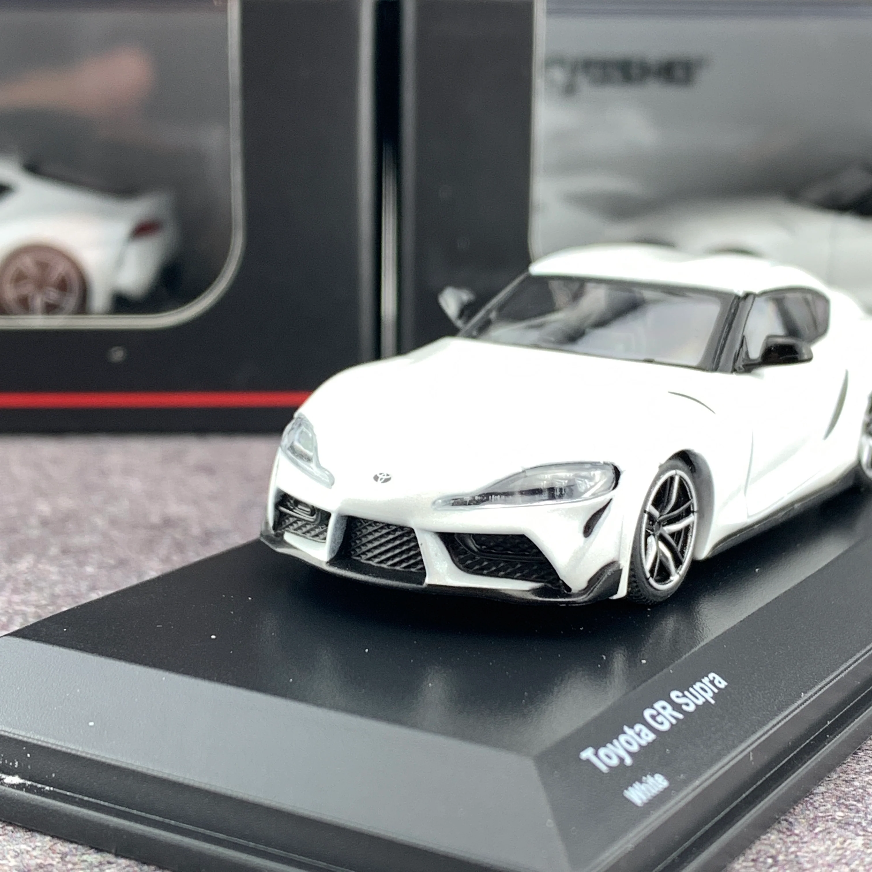 KYOSHO 1/64 Toyota GR Supra White KS07110W - Image 3