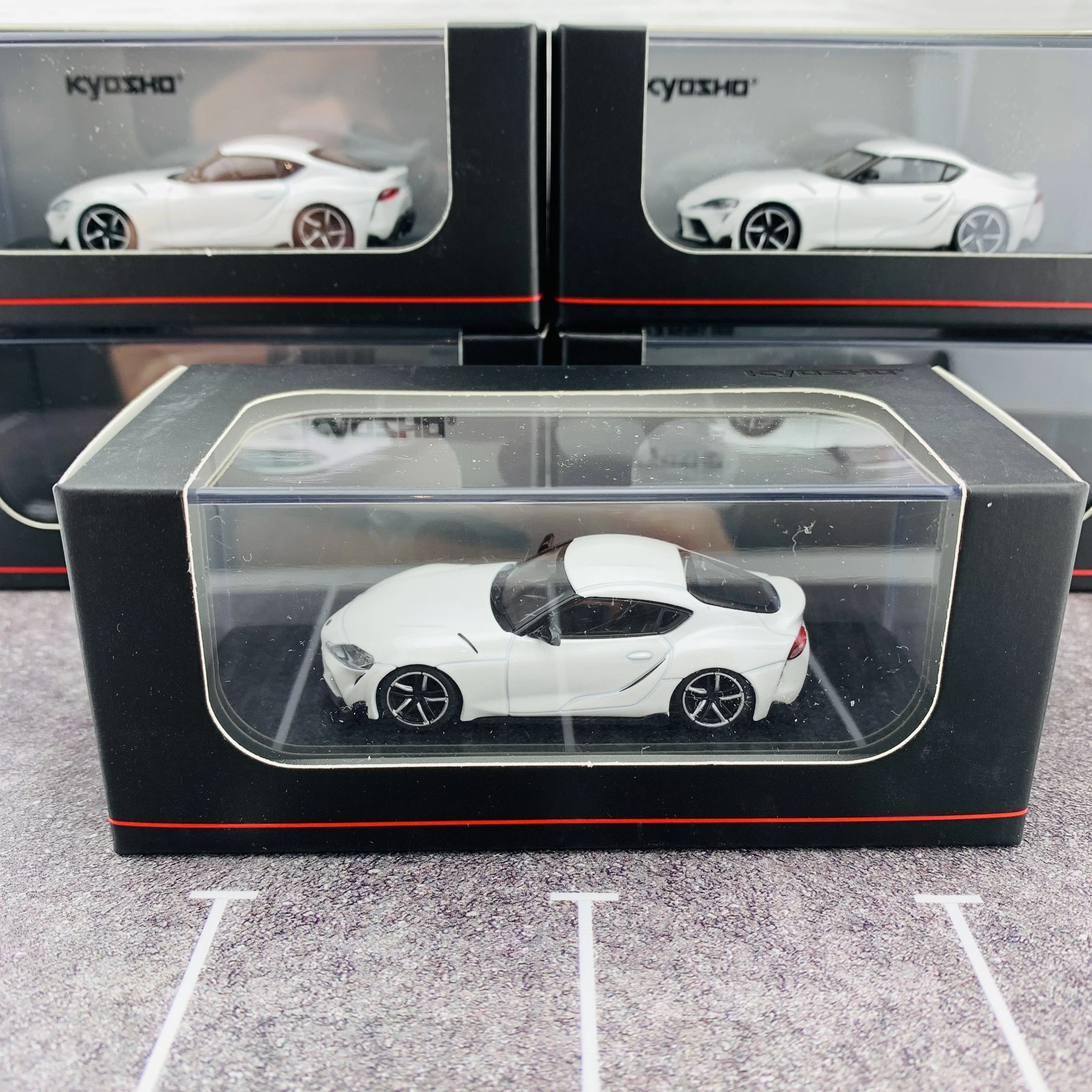 KYOSHO 1/64 Toyota GR Supra White KS07110W - Image 6