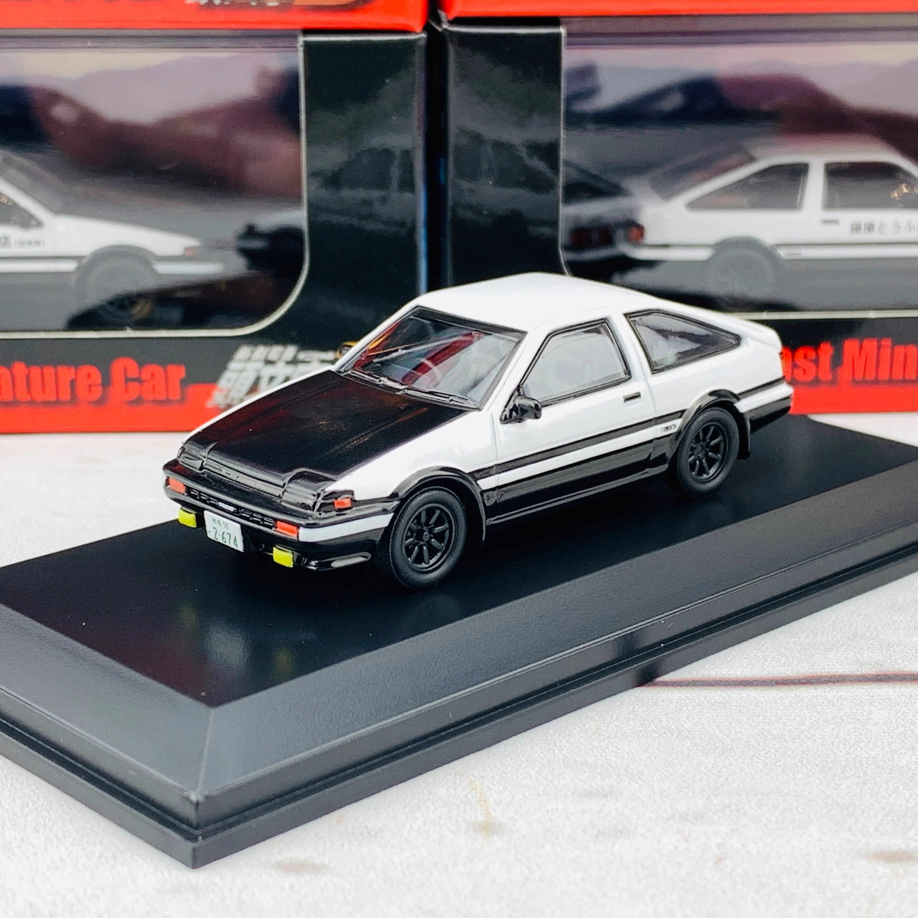 KYOSHO 1/64 Toyota Sprinter Trueno AE86 Initial D Movie Version K07057A5 - Image 3