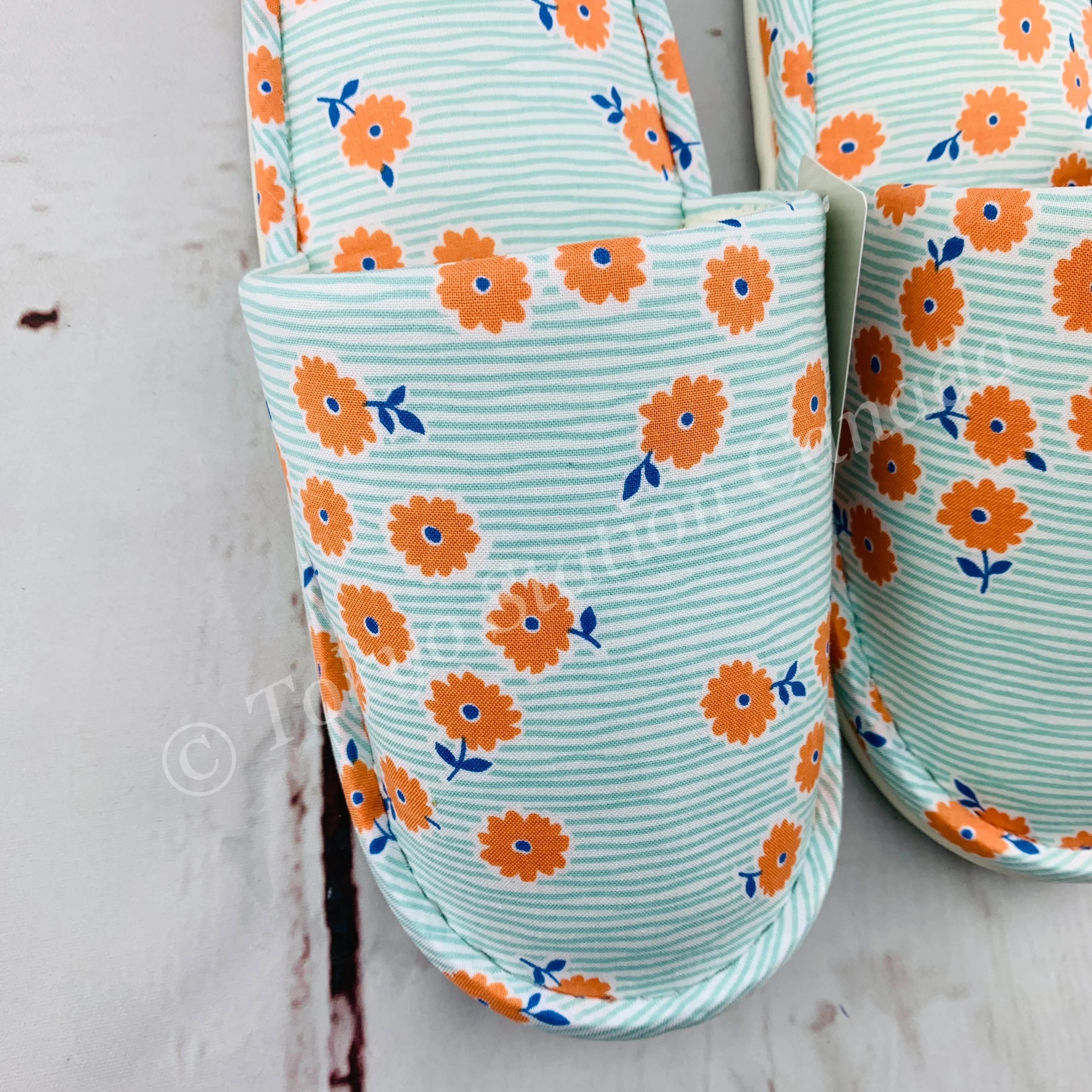 LE DEPART Slipper B-2 Green (Made in Japan) - Image 3