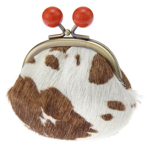 Leather Bon Bon Pouch - Cow (Made in Japan) 515-137 43-00 - Image 2