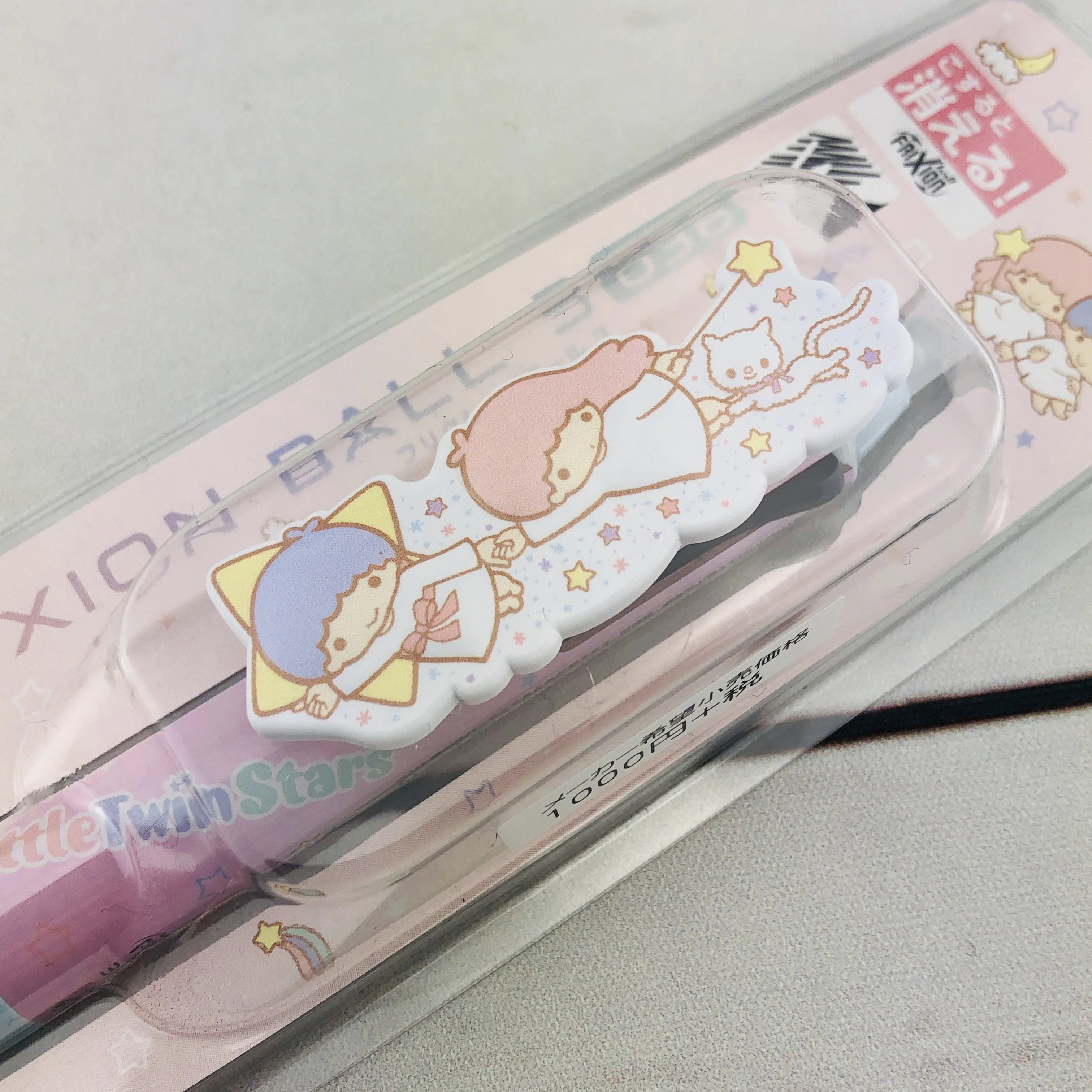 Little Twin Stars Frixion Ball Pen 0.38mm (3 Colors) D861 Made in Japan - Image 3