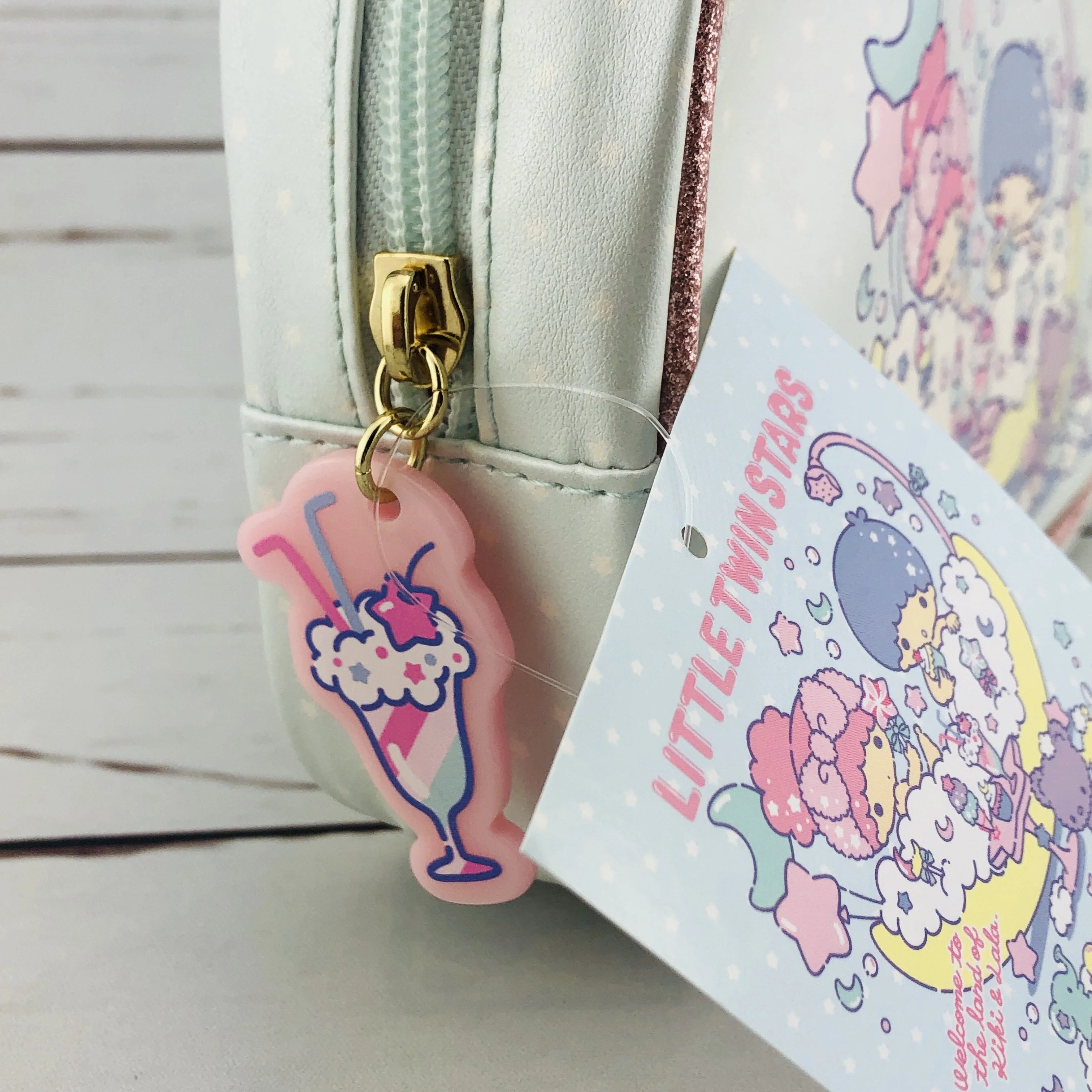 Little Twin Stars Zipper Pouch D3966 - Image 3