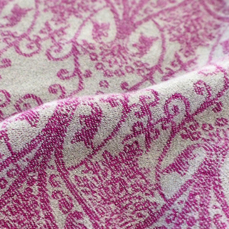 Lune Jumelle Paisley Scarf Grey WP728301-13 - Image 3
