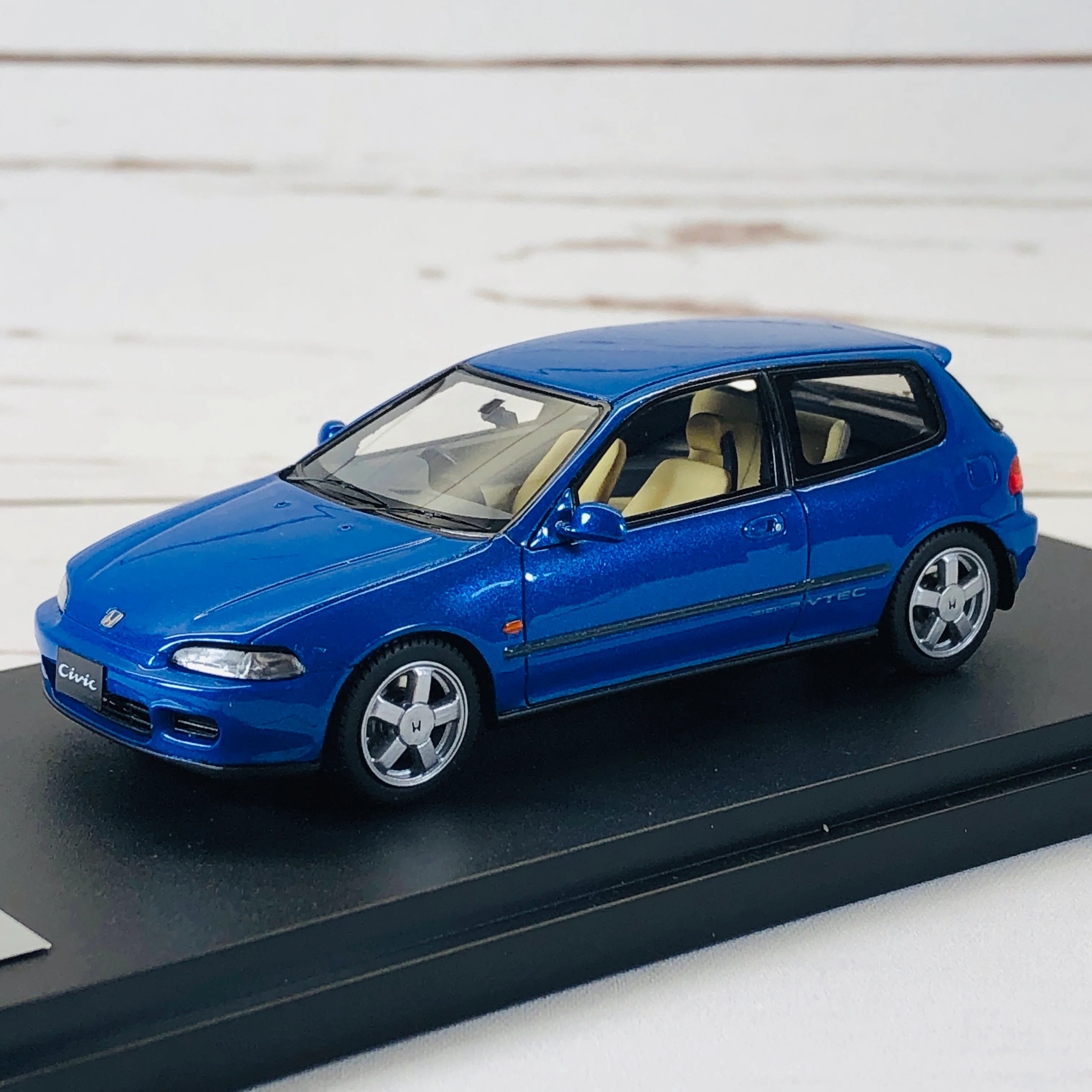 Mark43 1/43 Honda Civic SIR II (EG6) Captiva Blue PM4365BBL - Image 3