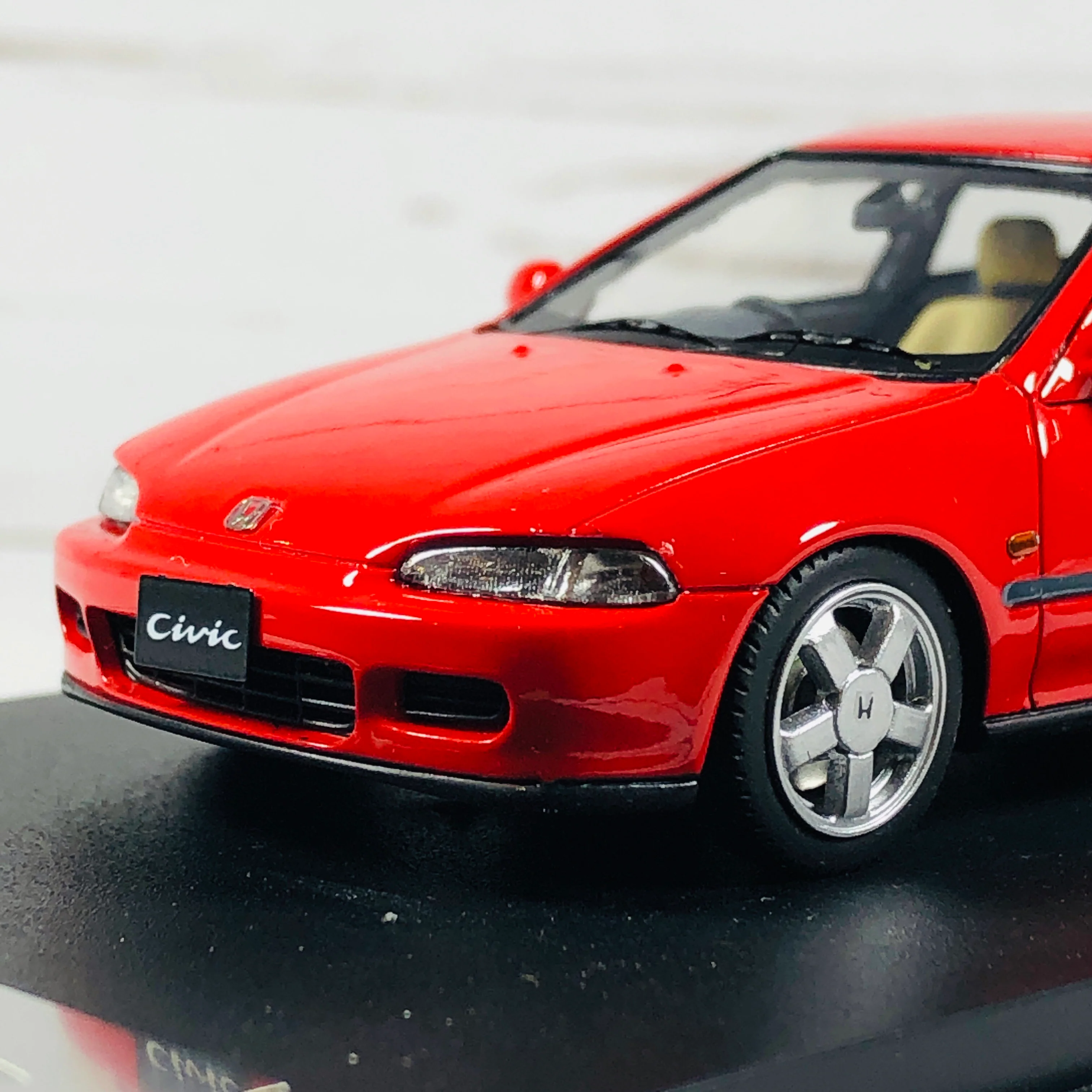 Mark43 1/43 Honda Civic SIR II (EG6) Milano Red PM4365BR - Image 3
