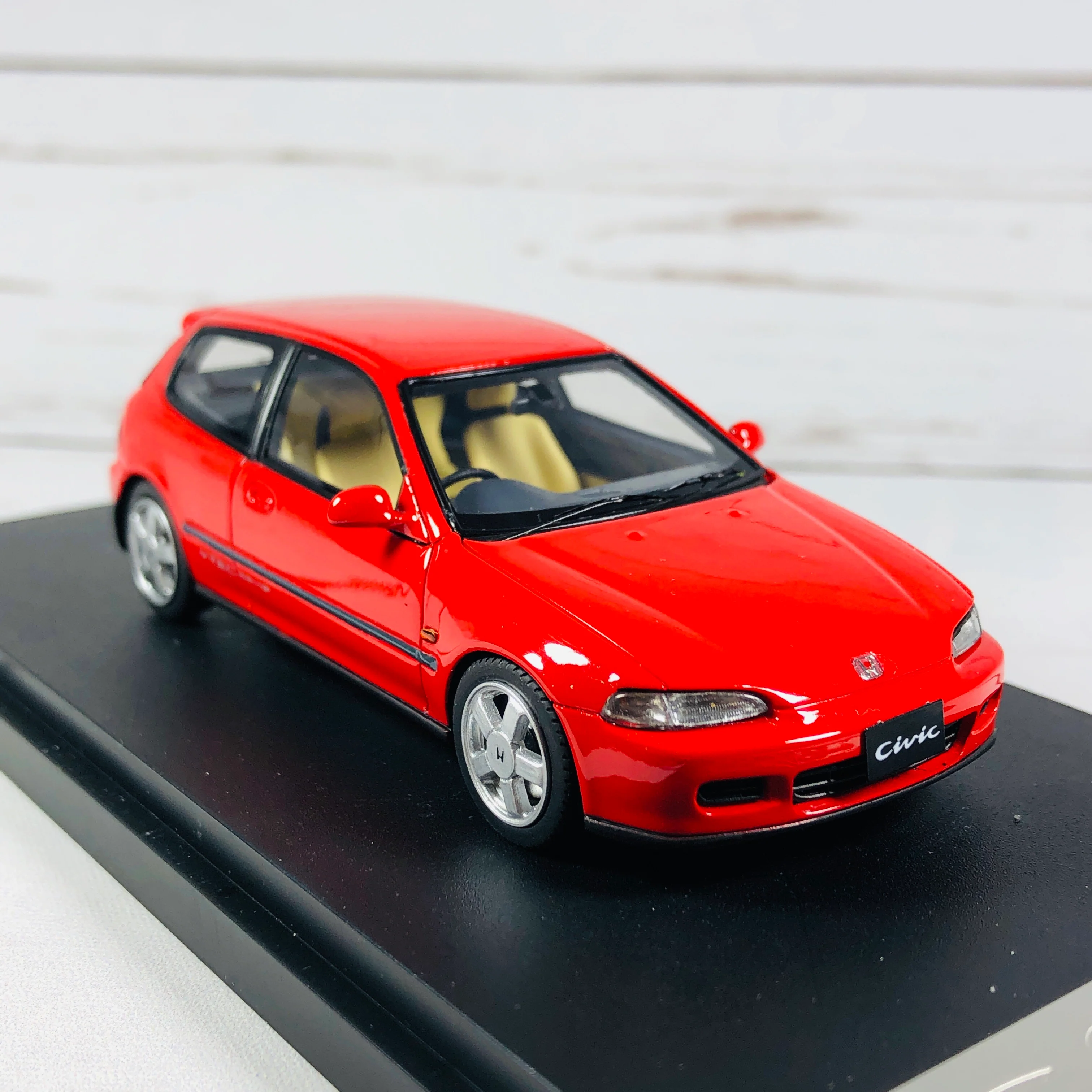 Mark43 1/43 Honda Civic SIR II (EG6) Milano Red PM4365BR - Image 4