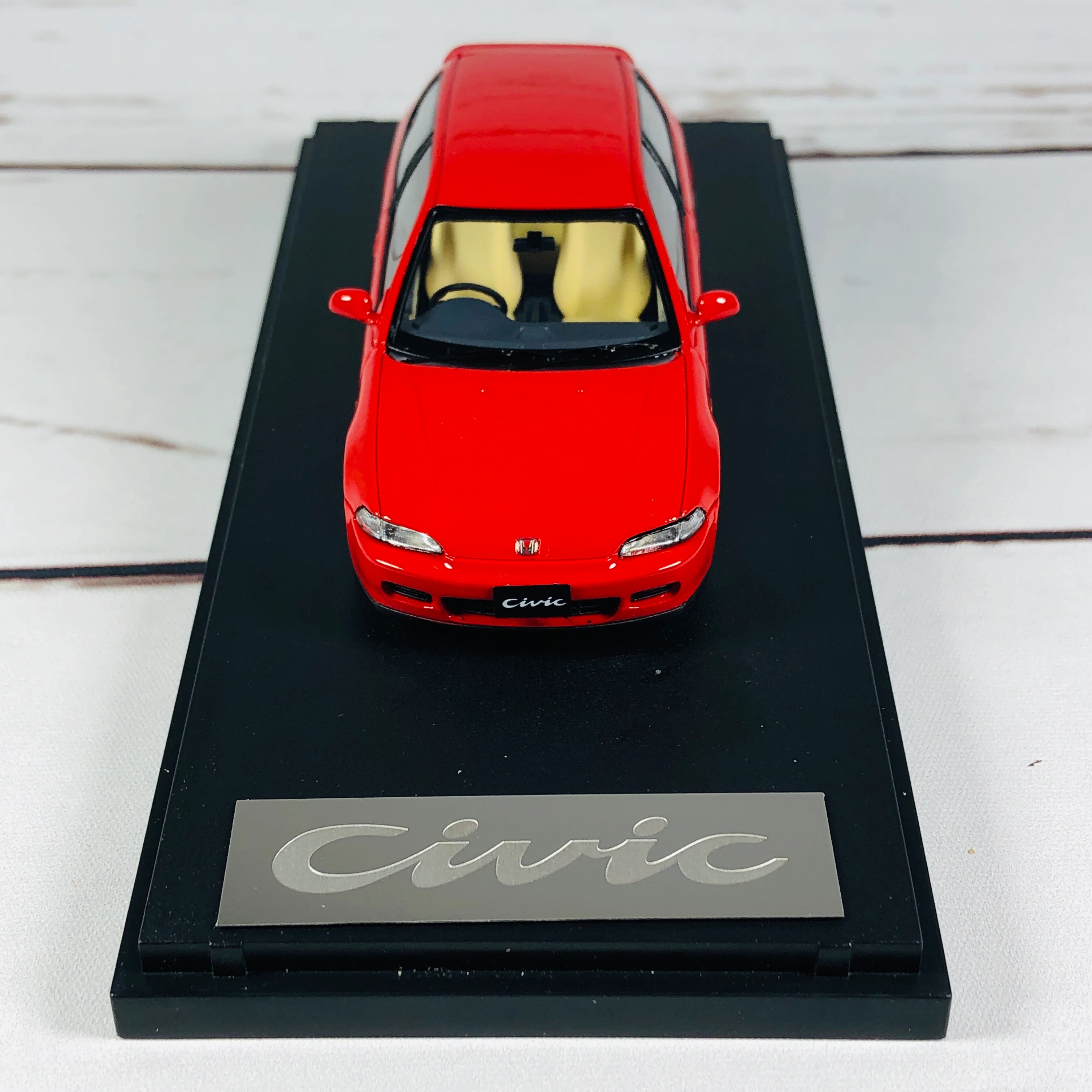 Mark43 1/43 Honda Civic SIR II (EG6) Milano Red PM4365BR - Image 5