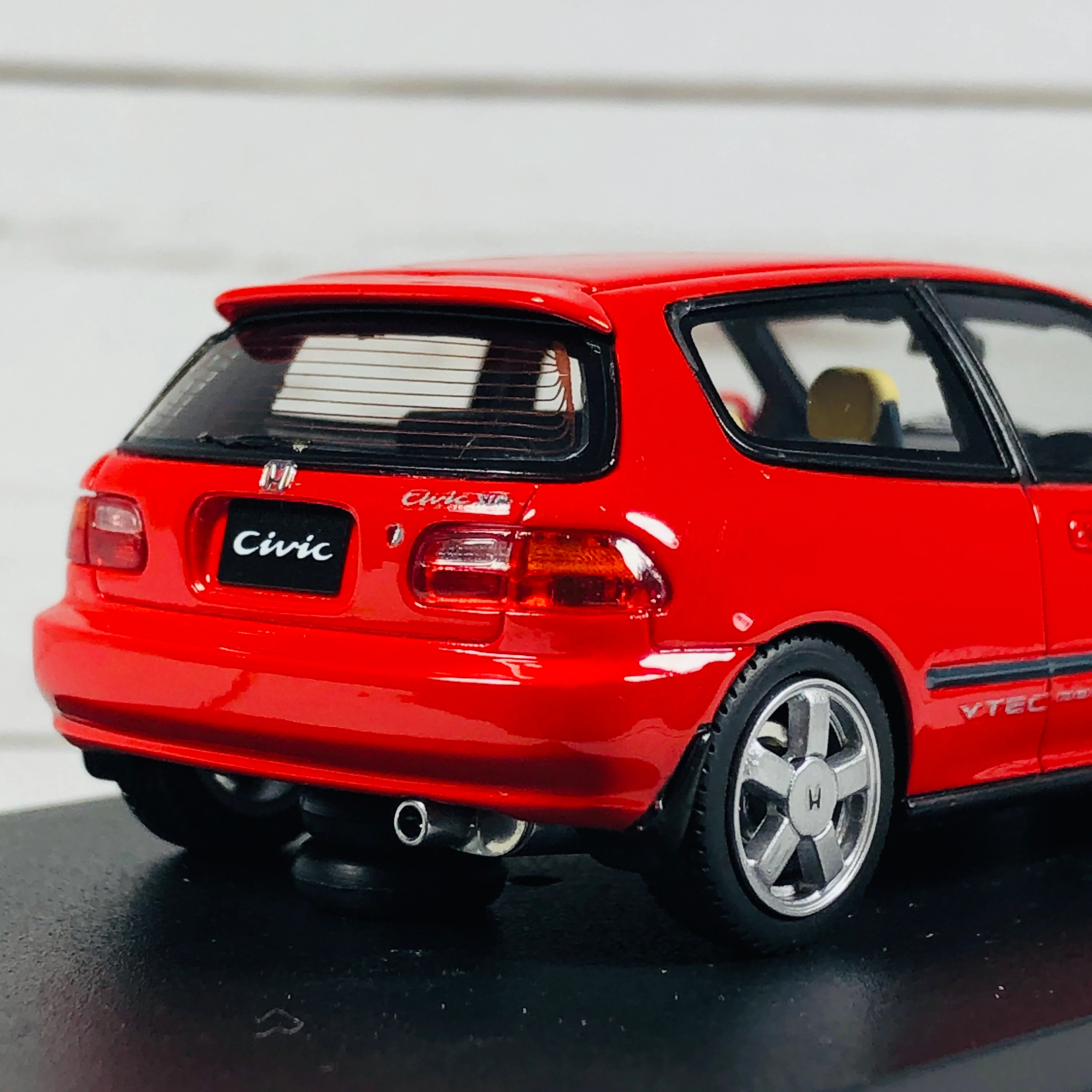 Mark43 1/43 Honda Civic SIR II (EG6) Milano Red PM4365BR - Image 6