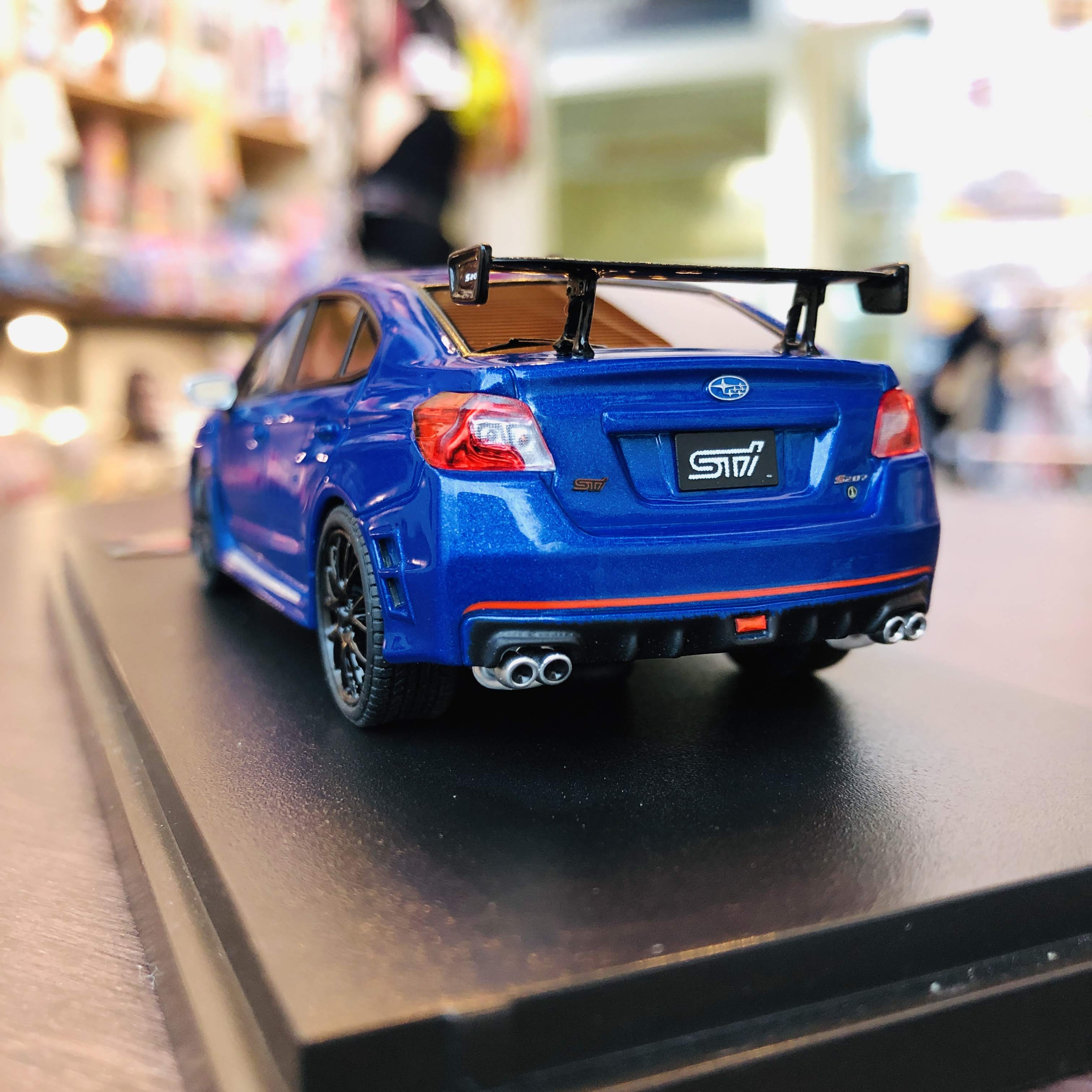 MARK43 1/43 SUBARU S207 NBR CHALLENGE PACKAGE WR Blue Pearl PM4372SBL - Image 4