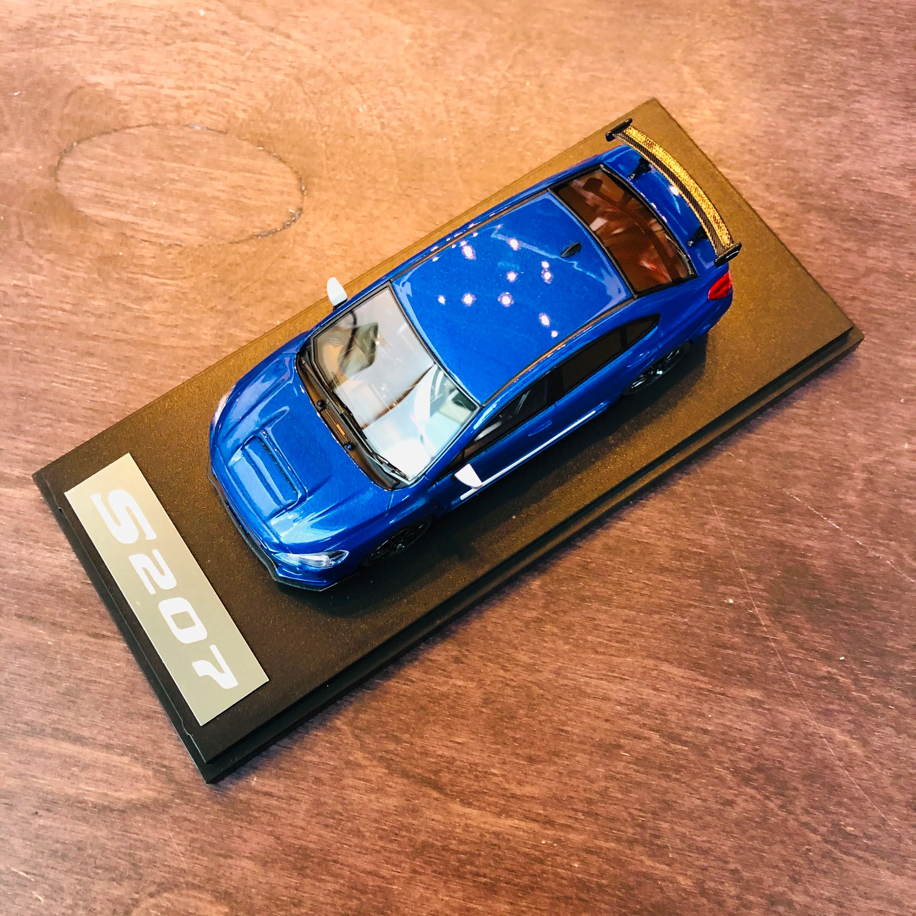 MARK43 1/43 SUBARU S207 NBR CHALLENGE PACKAGE WR Blue Pearl PM4372SBL - Image 6