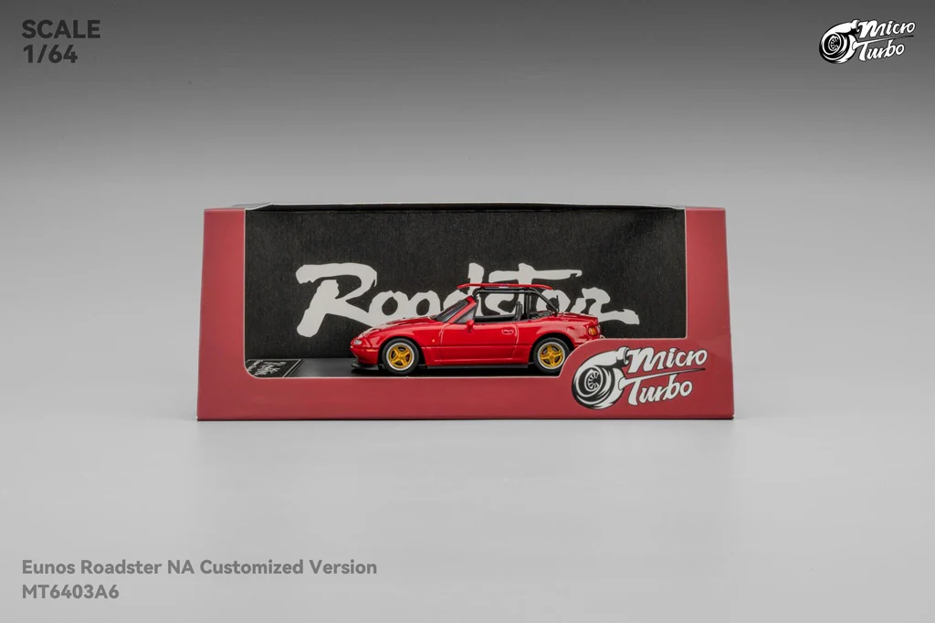 Micro Turbo 1/64 Custom MX5 Surf - Red MT6403A6 - Image 2