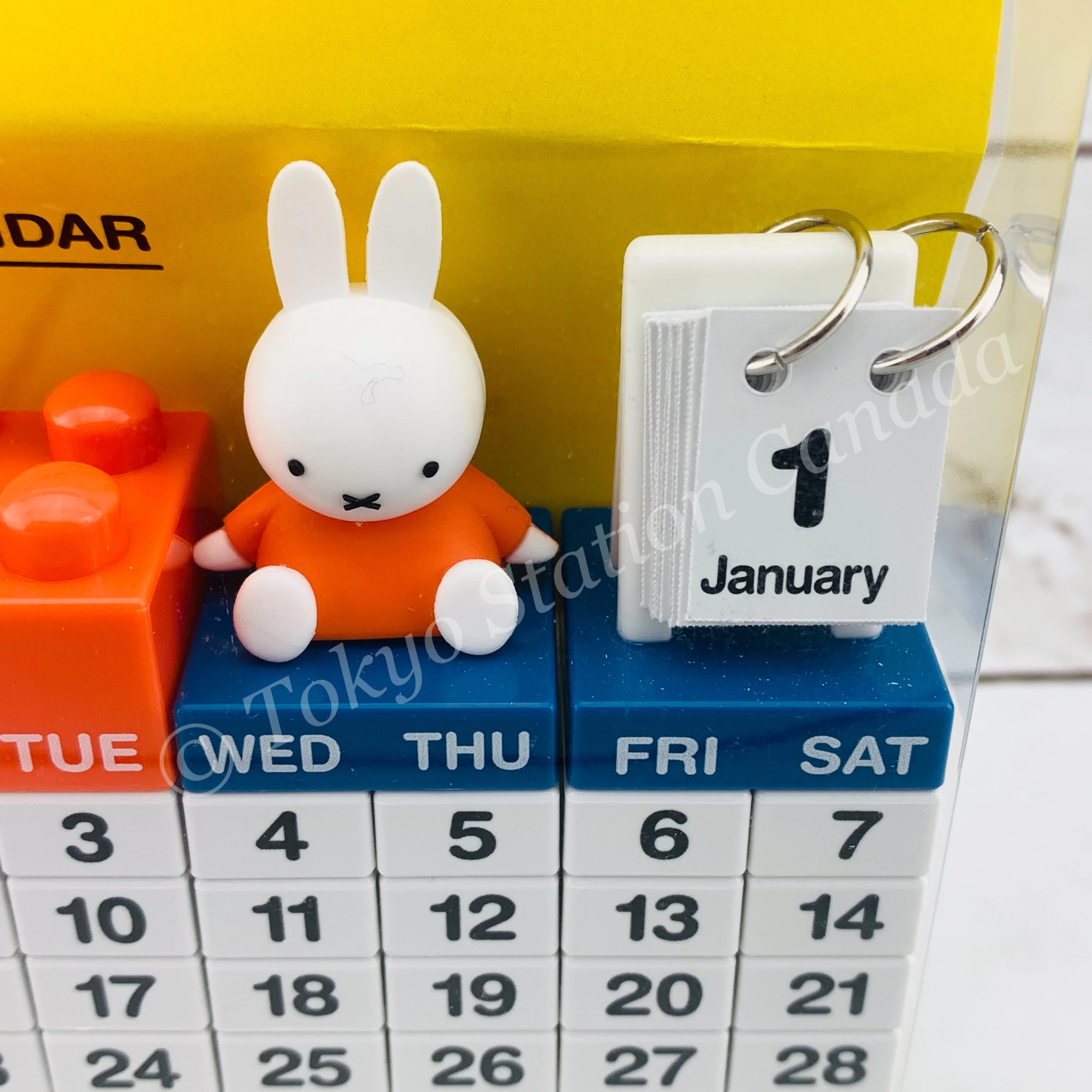 miffy BLOCK CALENDAR by A-WORKS 4582480438611 - Image 2