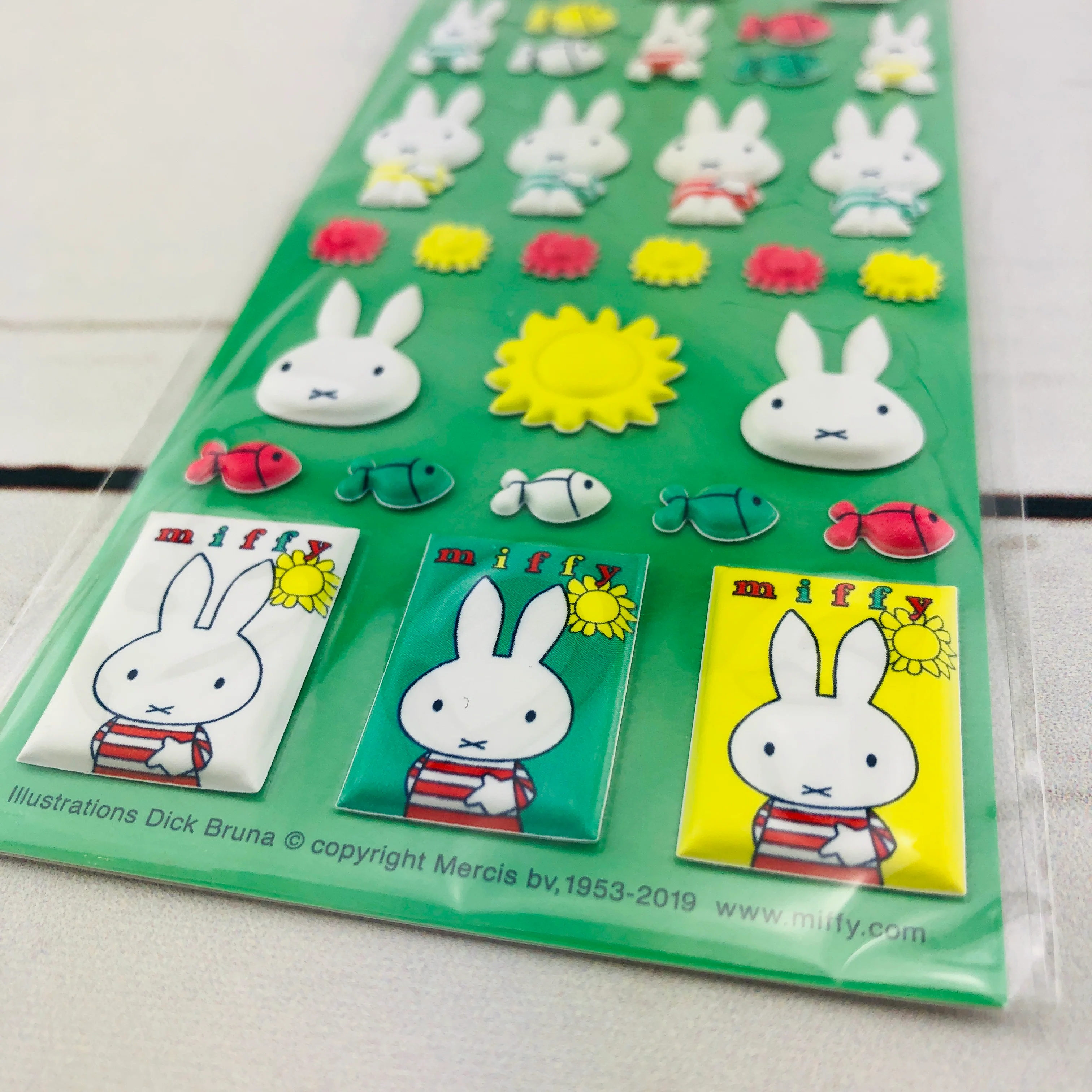 miffy Marshmallow Sticker by sqaure B19BMSG (Green) - Image 2