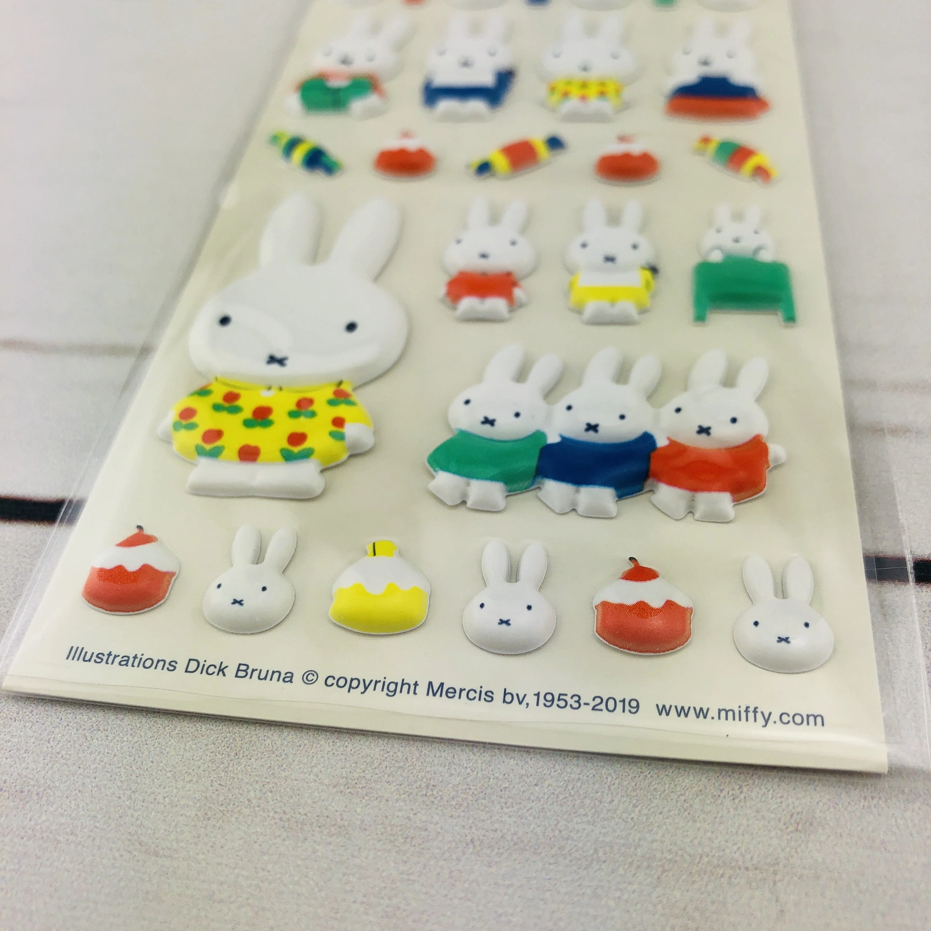 miffy Marshmallow Sticker by sqaure N19BMSI (White) - Image 2