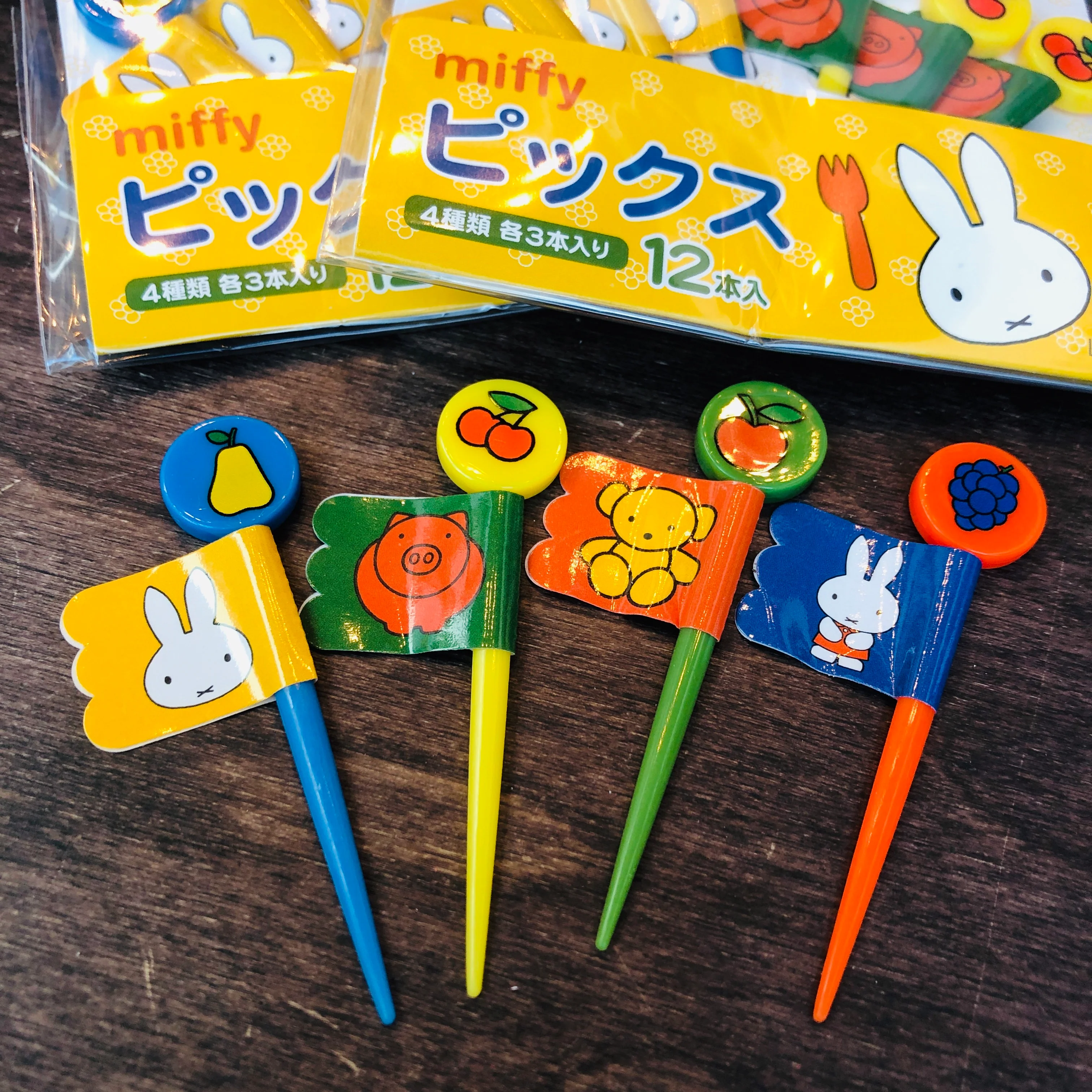 miffy Party Picks Set by Skater LKP2 - Image 2