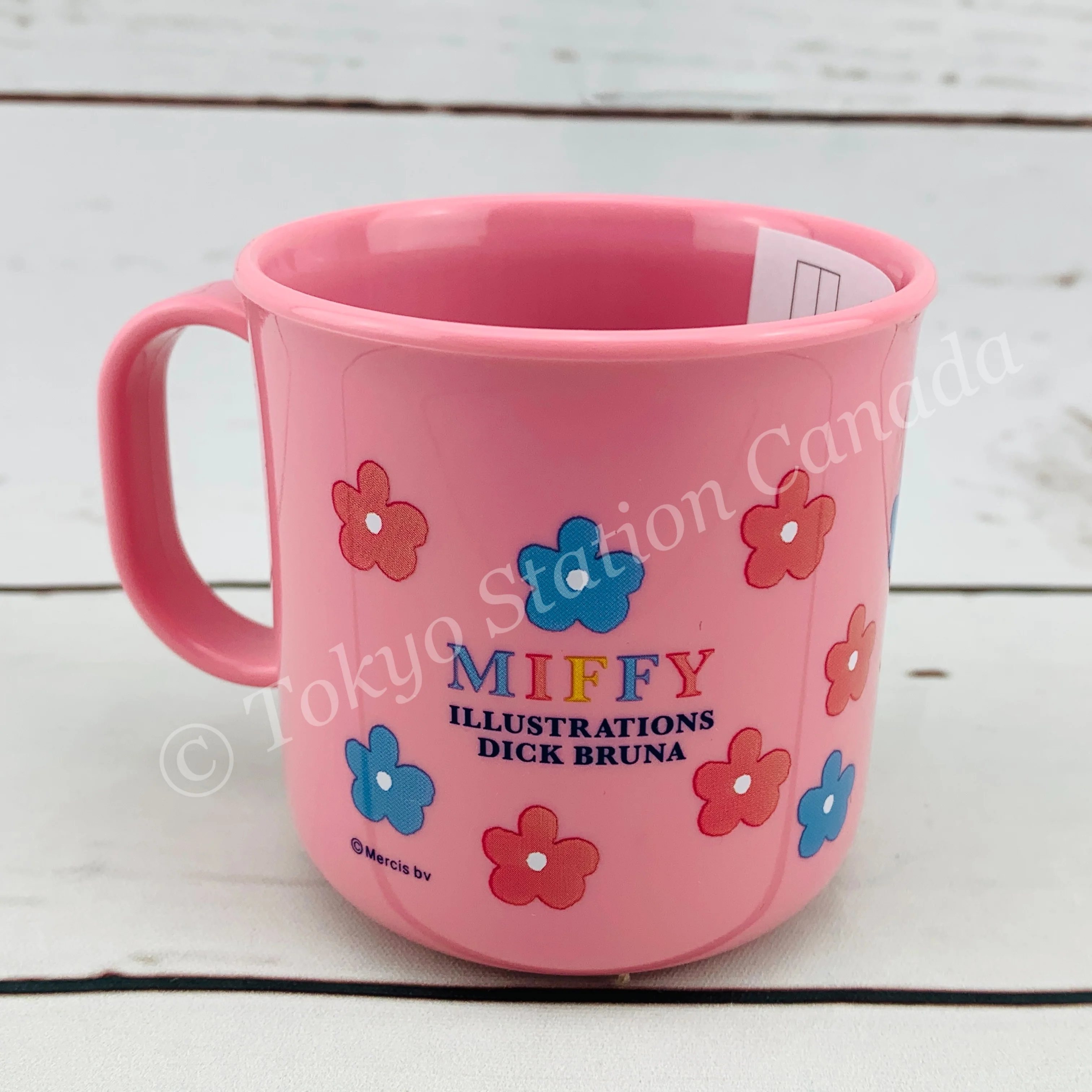 miffy Plastic Cup 200ml PINK BS21-62 Made in Japan 4937122045793 - Image 2