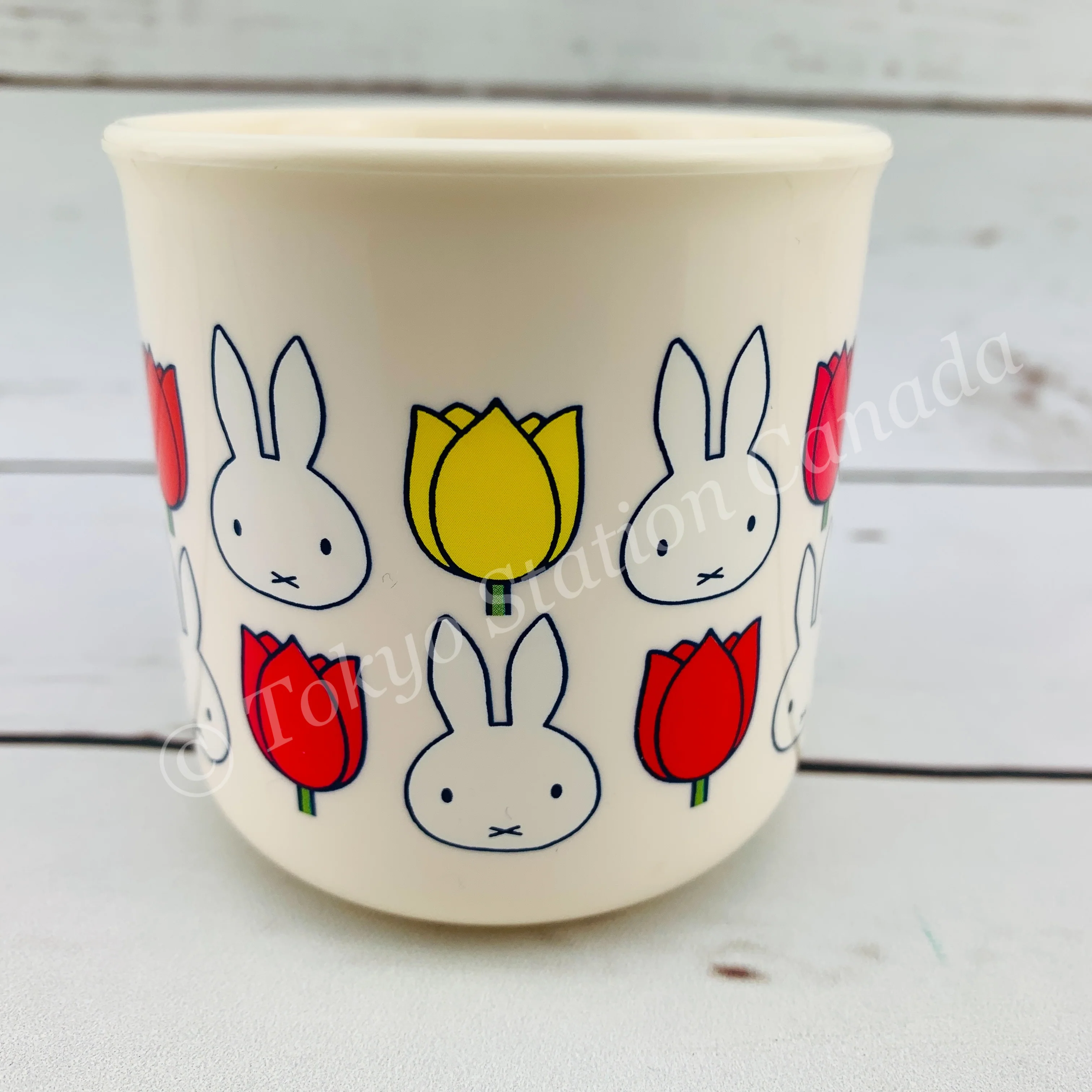 miffy Plastic Cup 200ml WHITE BS21-63 Made in Japan 4937122045809 - Image 2