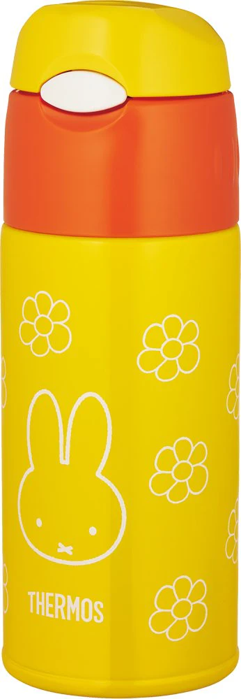 miffy x Thermos Vacuum Insulated Straw Bottle 0.4 L FHL-401FB - Image 2