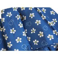 Miffy wind-resistant bone type flower folding umbrella - blue - Image 2