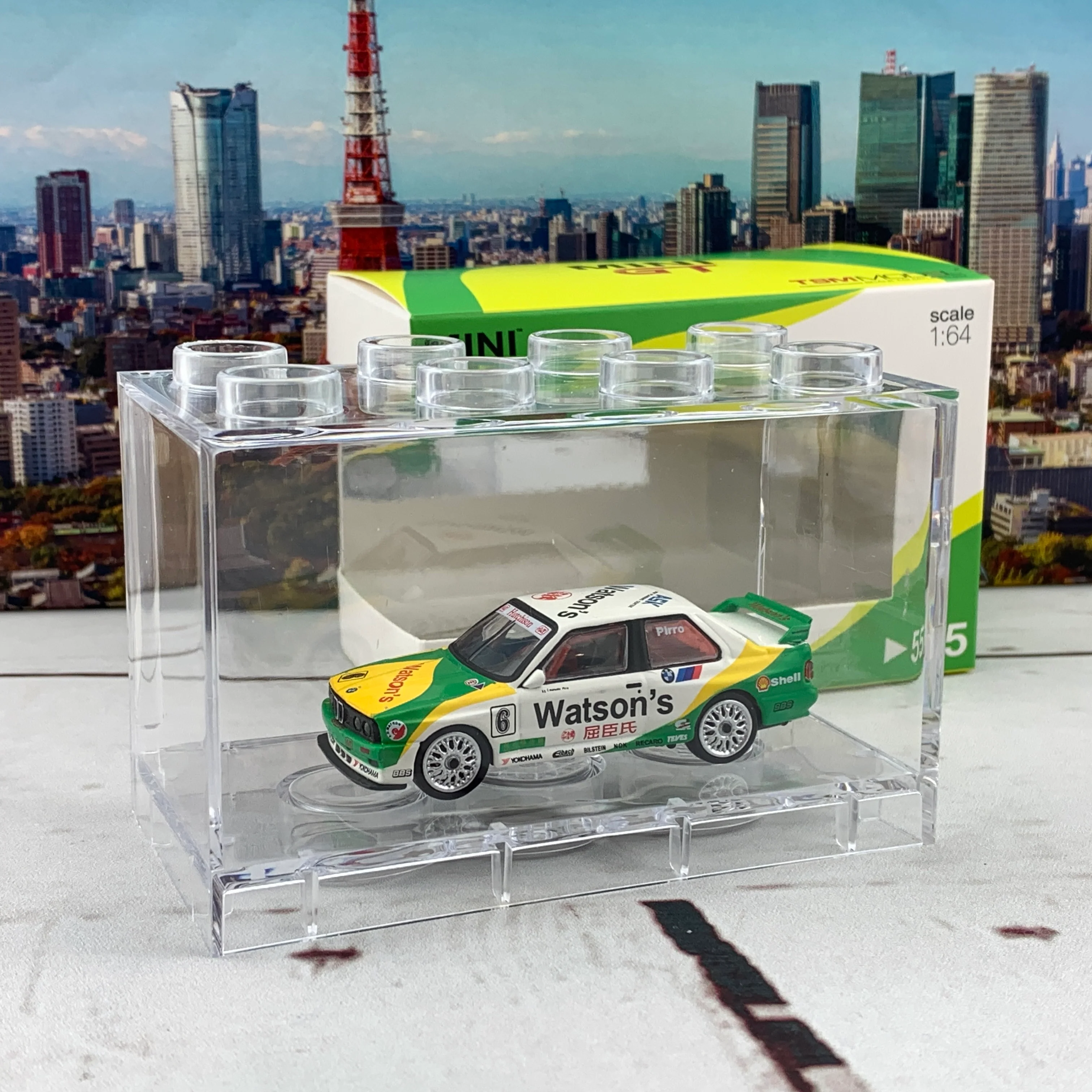 MINI GT 1/64 BMW M3 E30 #6 1991 Macau GP Winner Hong Kong Exclusive MGT00055-L - Image 6