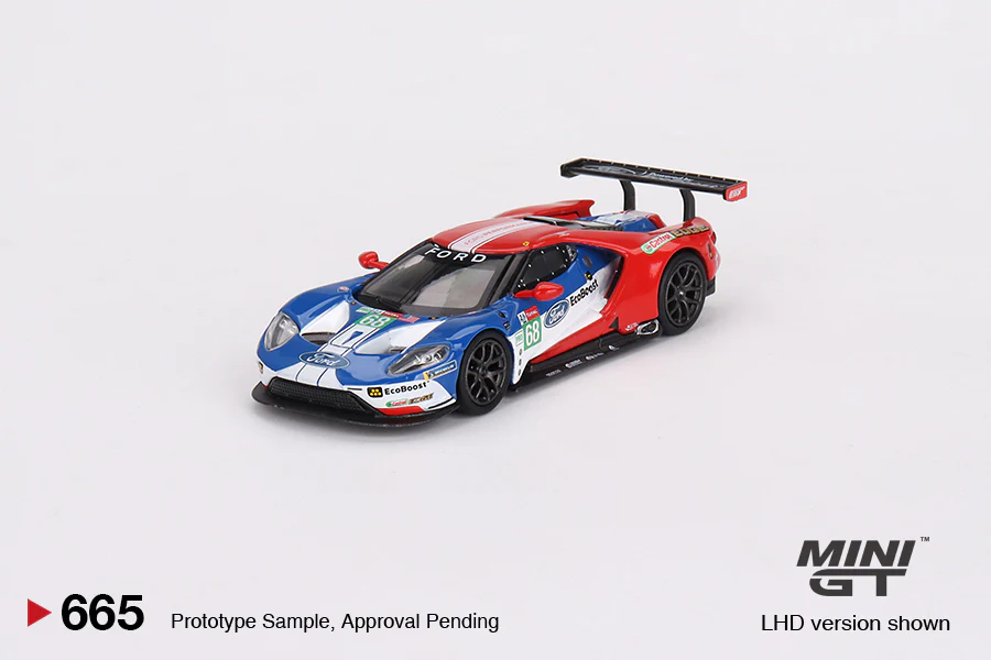 MINI GT 1/64 Ford GT LMGTE PRO 2019 24 Hrs of Le Mans Ford Chip Ganassi Team 4 Cars Set MGTS0010 - Image 6