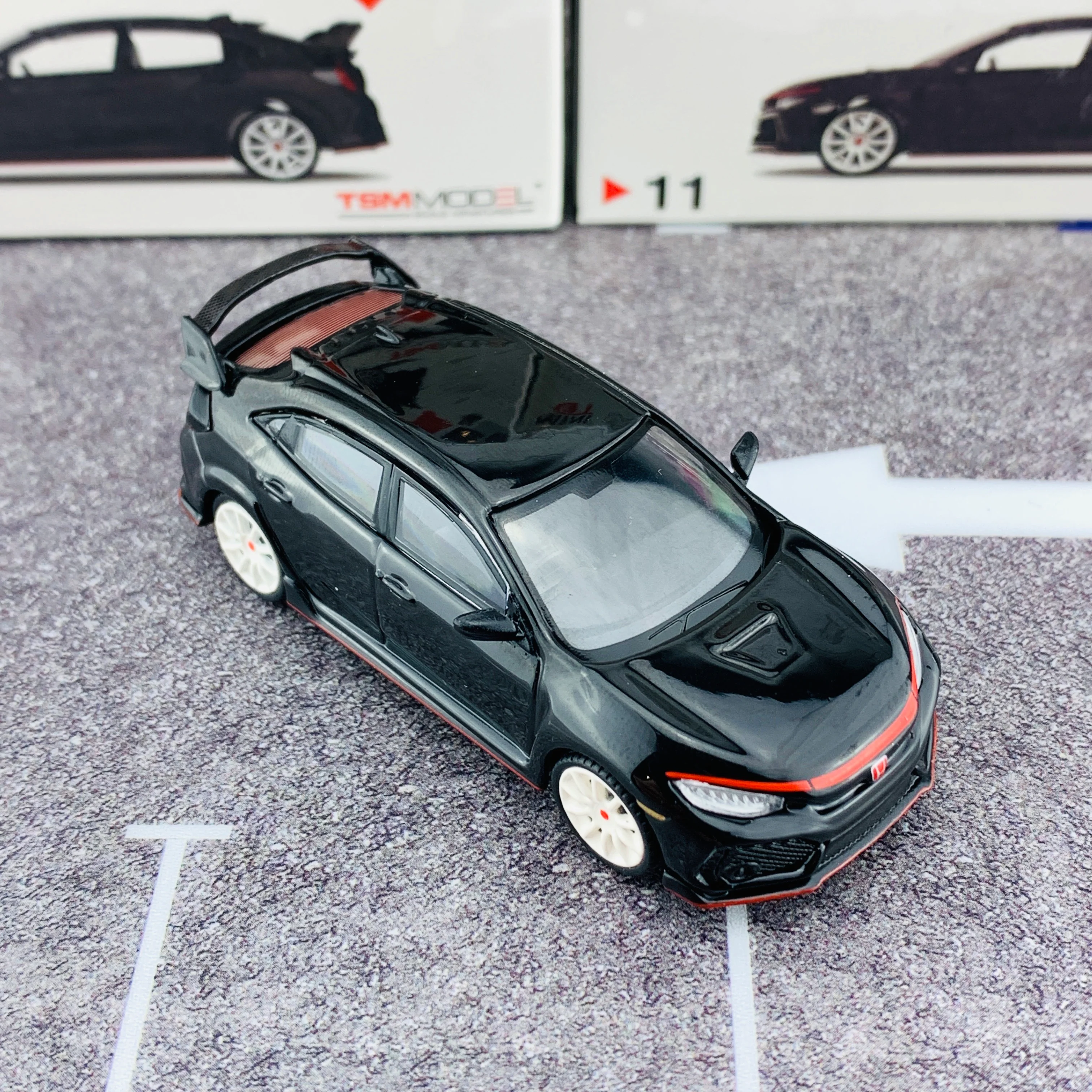 MINI GT 1/64 Honda Civic Type R (FK8) Crystal Black Modulo Edition Malaysian Exclusive RHD MGT00011-R - Image 5