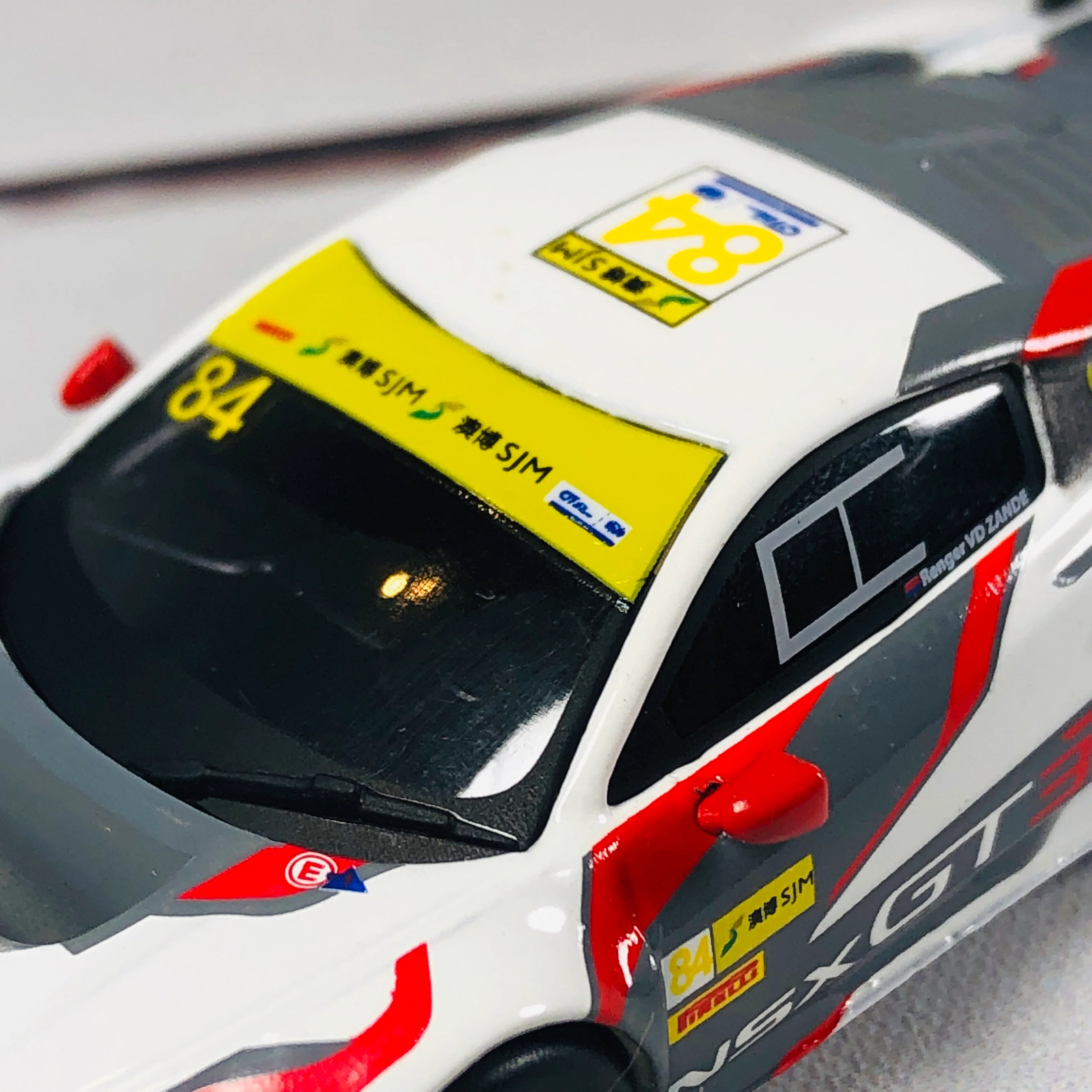 MINI GT 1/64 Honda NSX GT3 2017 Macau GP Honda Racing #84 Hong Kong Exclusive MGT00016 - Image 6
